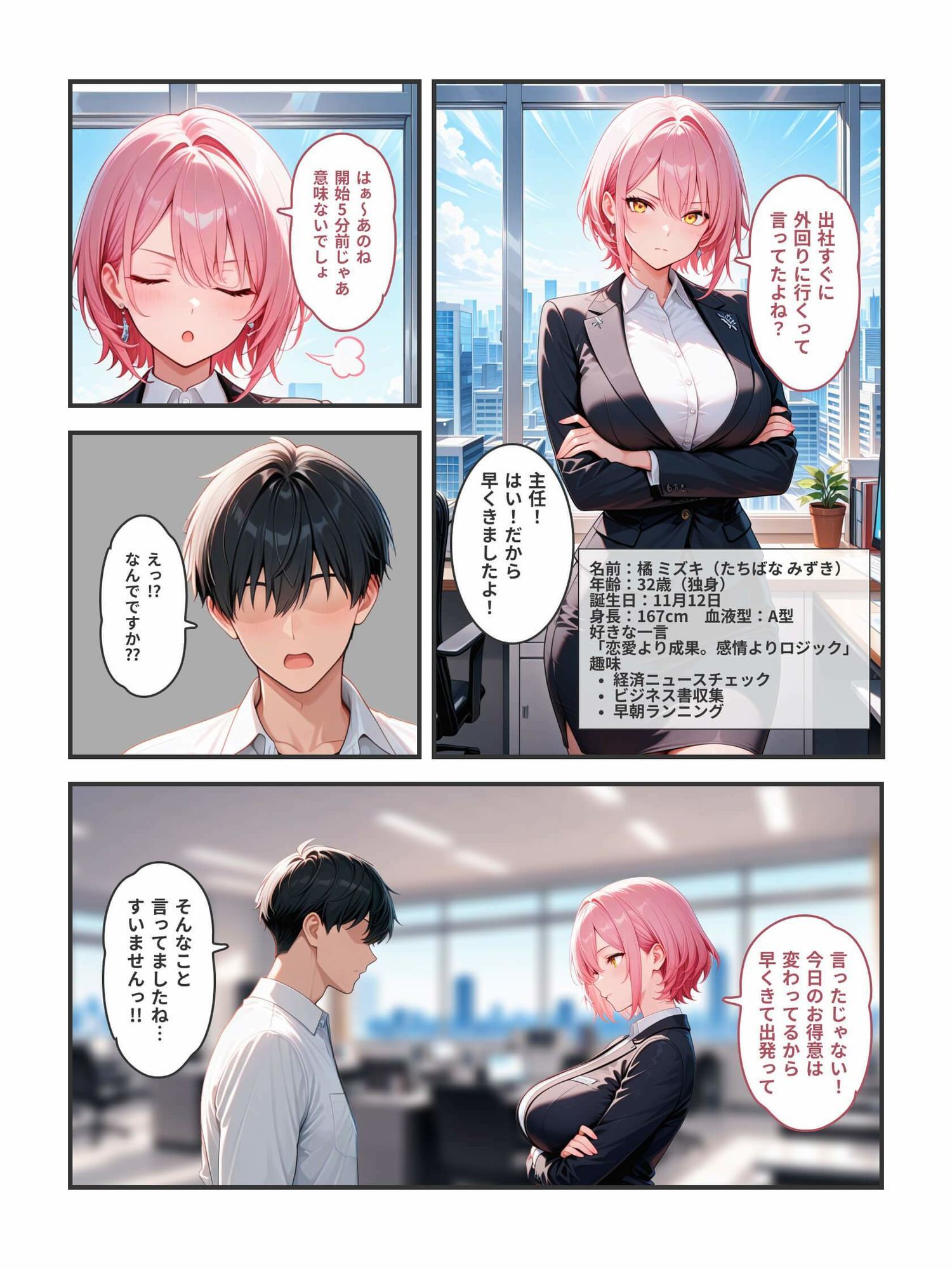 理性崩壊メソッド  貴女が知らない、貴女が目覚める。〜深夜のオフィスで暴かれるドMの性〜 - サンプル画像 4