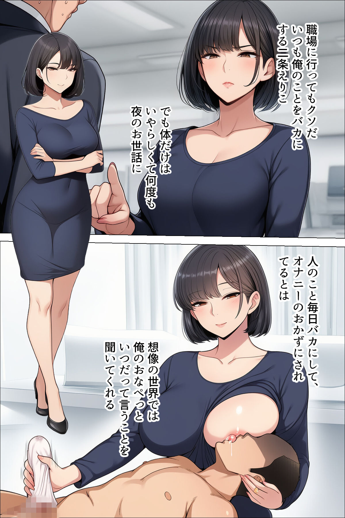 【漫画】やめられない男 - サンプル画像 5