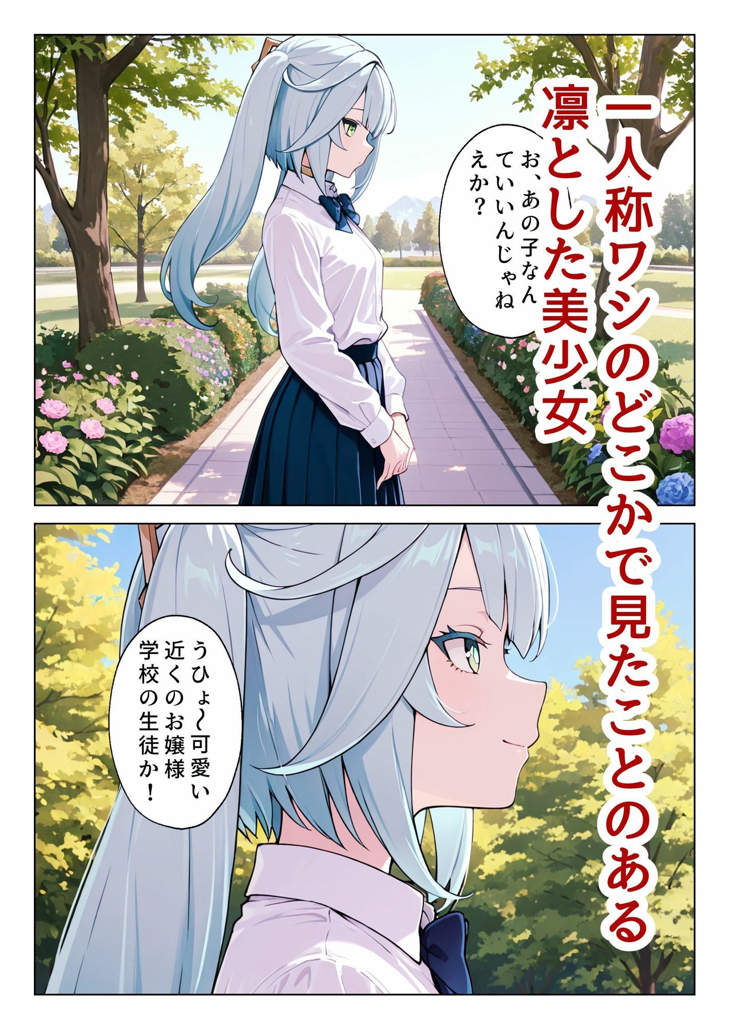 どこかで見た一人称ワシの美少女を催●の異能で犯し尽くす - サンプル画像 3