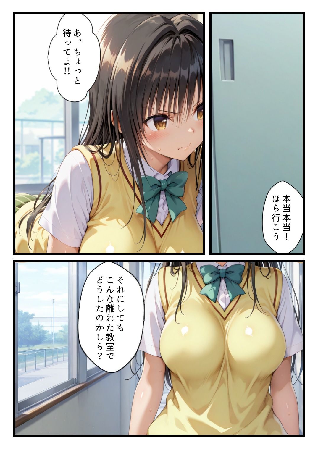 逆恨みで犯●れる風紀委員だったが・・・ - サンプル画像 5