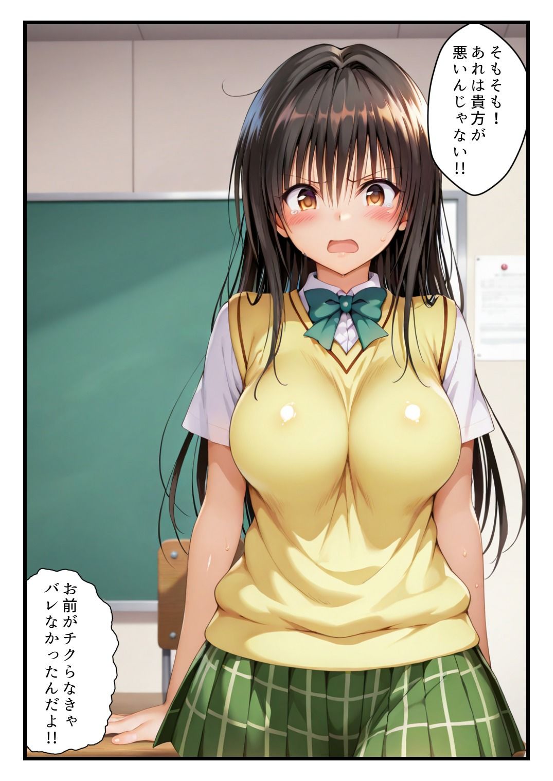 逆恨みで犯●れる風紀委員だったが・・・ - サンプル画像 9