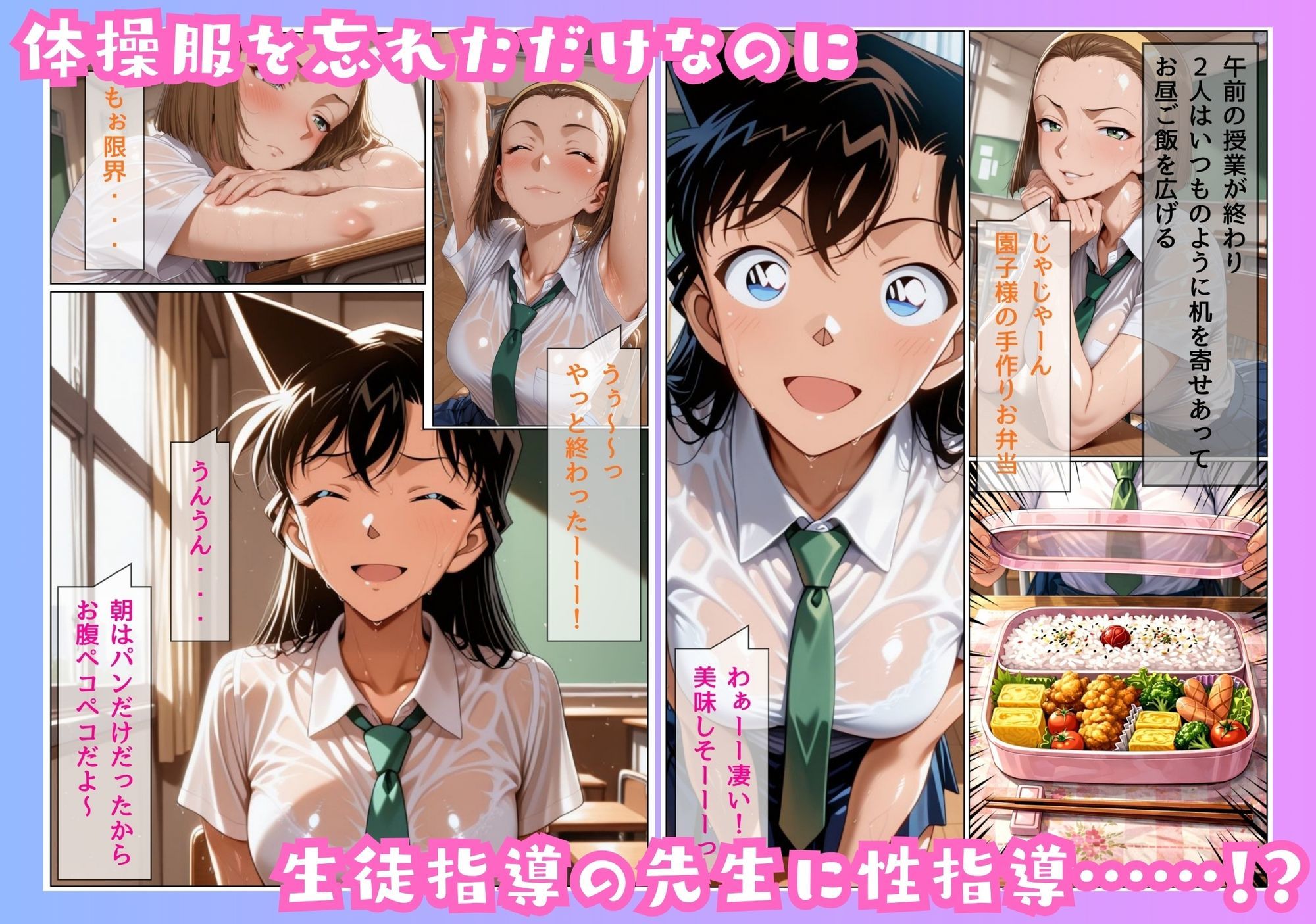 体操服を忘れただけなのに生徒指導の先生に性指導された話 - サンプル画像 1