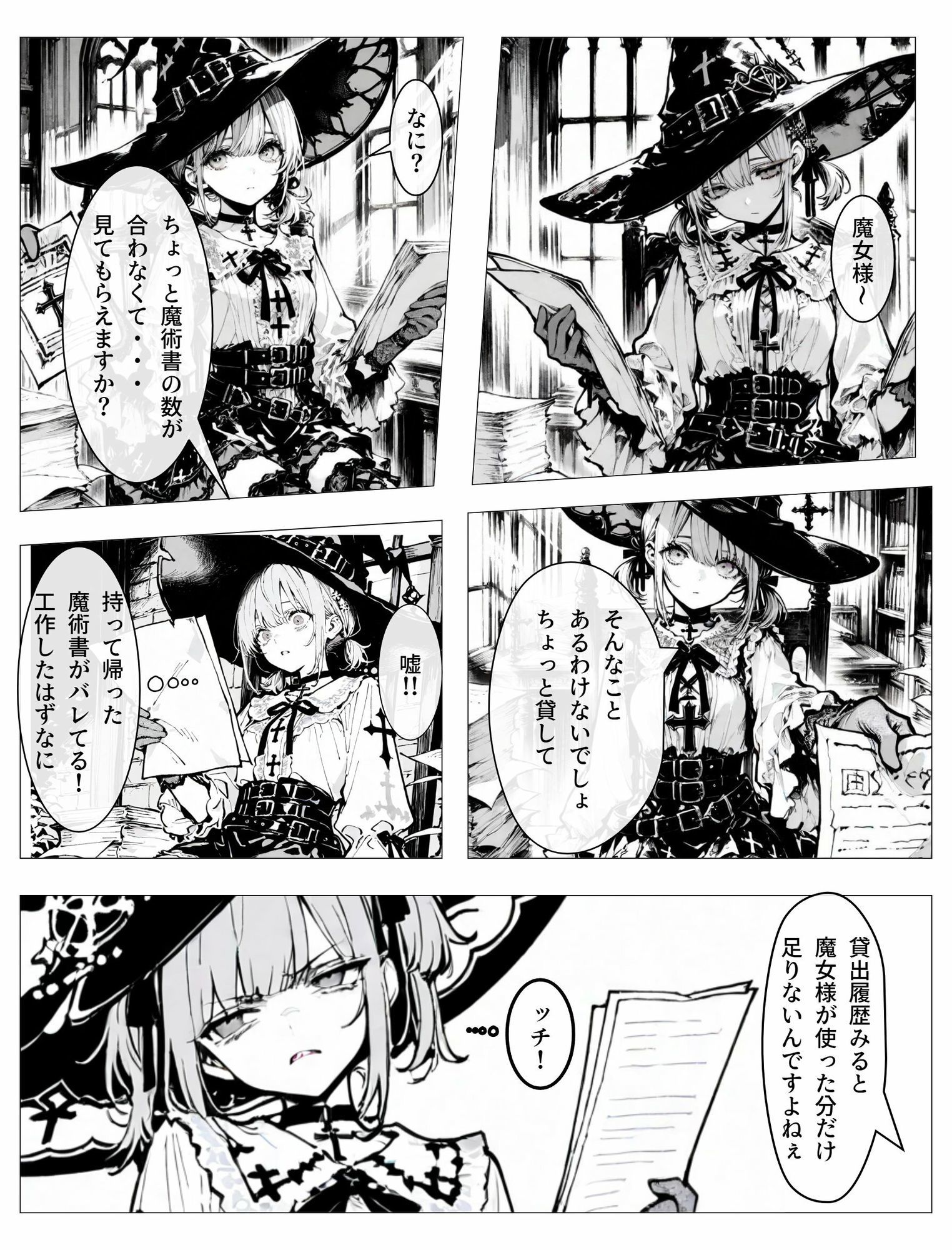 ポンコツな魔女様は借りを作れない！ - サンプル画像 1