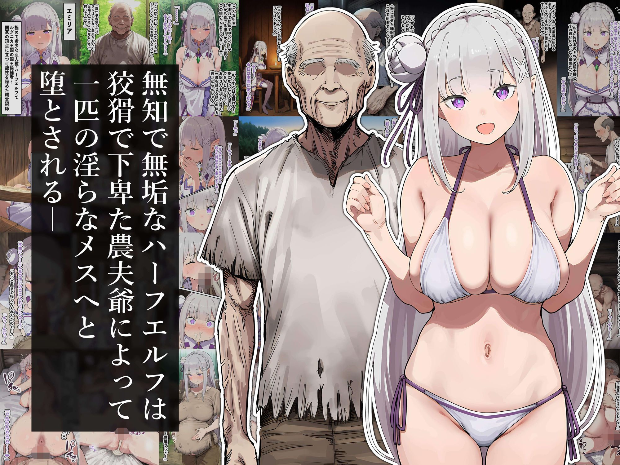 【総集編】美少女がキモ男に妊娠させられる-Vol.2- - サンプル画像 6