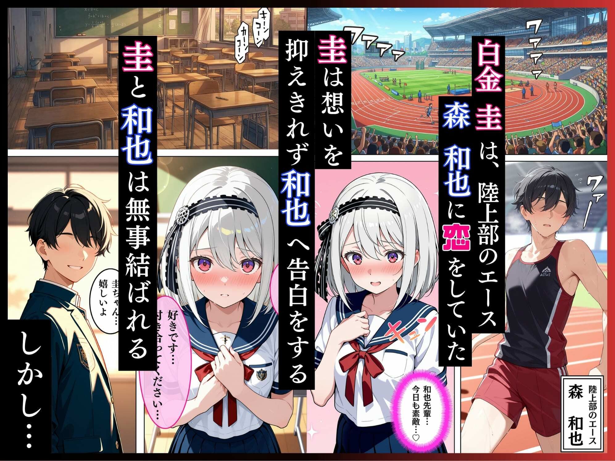 かぐや様を犯したい、白金圭も犯したい。才女たちが快楽地獄の性奴●に - サンプル画像 6