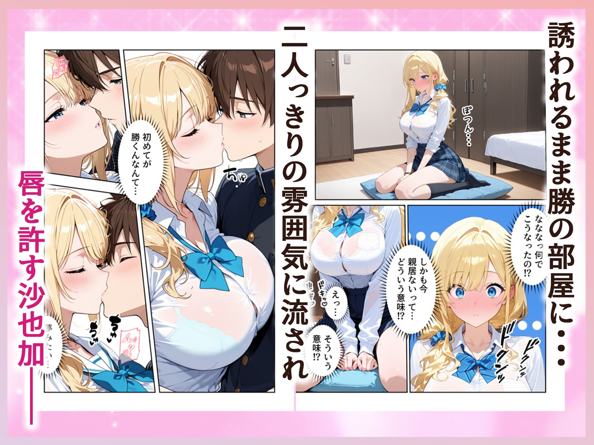 沙也加ちゃんはギャルになりたい - サンプル画像 3