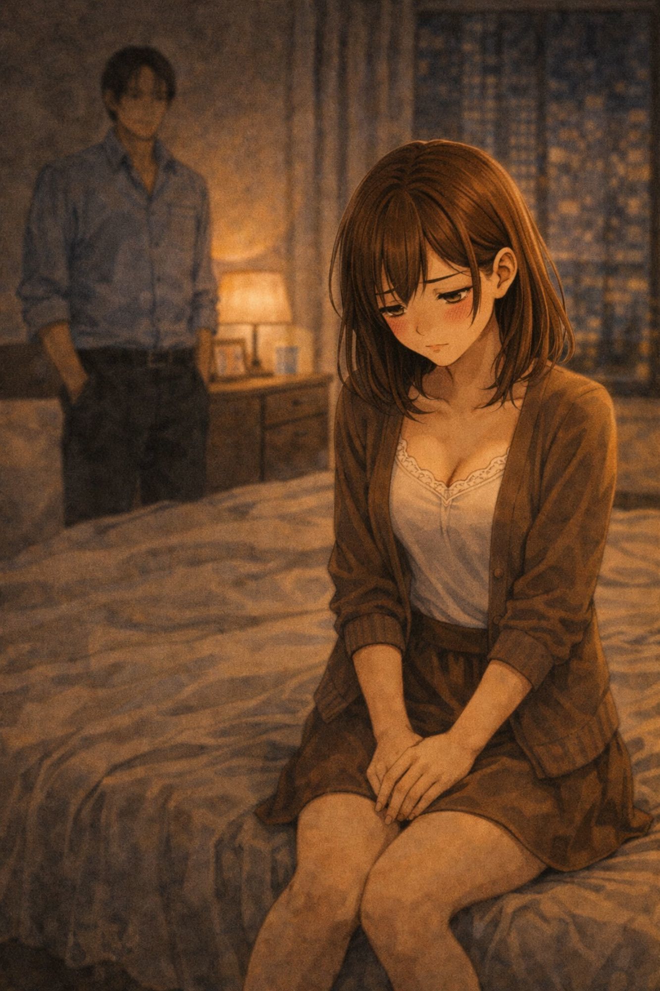 終電を逃した夜、彼女は上司の家に泊まった ―帰れない理由― - サンプル画像 3