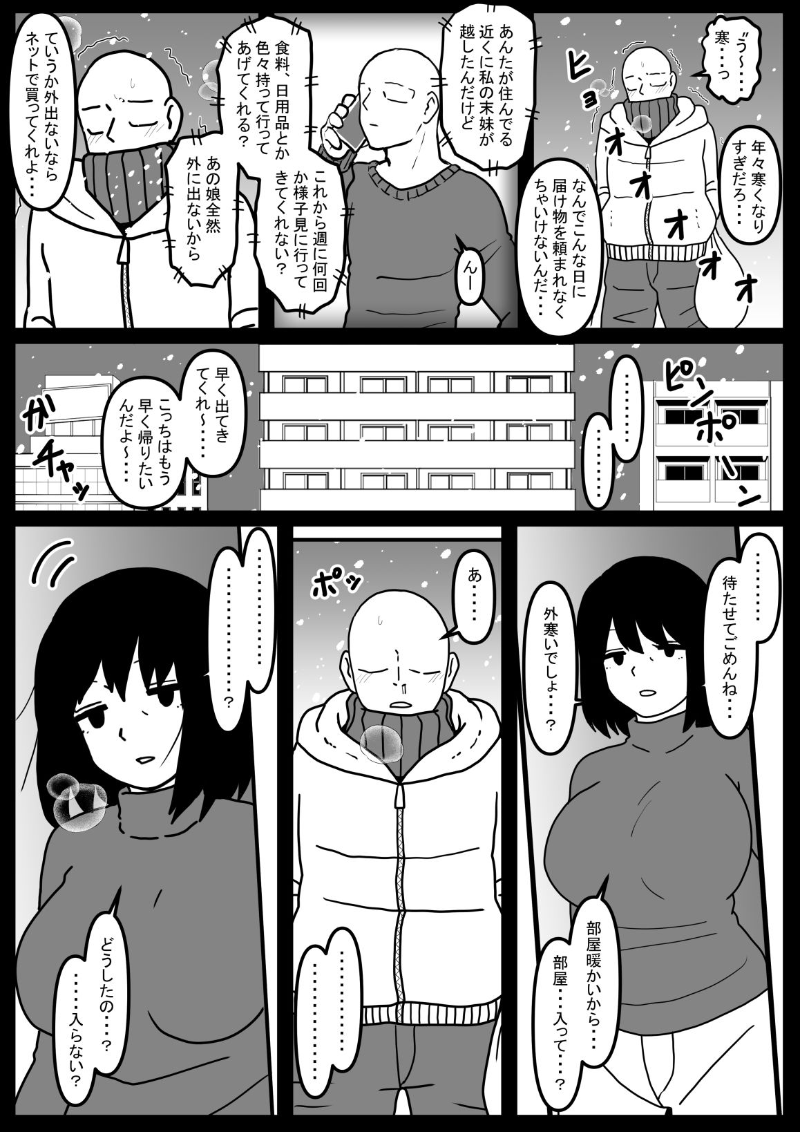 風変わりな叔母を襲ってしまった話 - サンプル画像 1