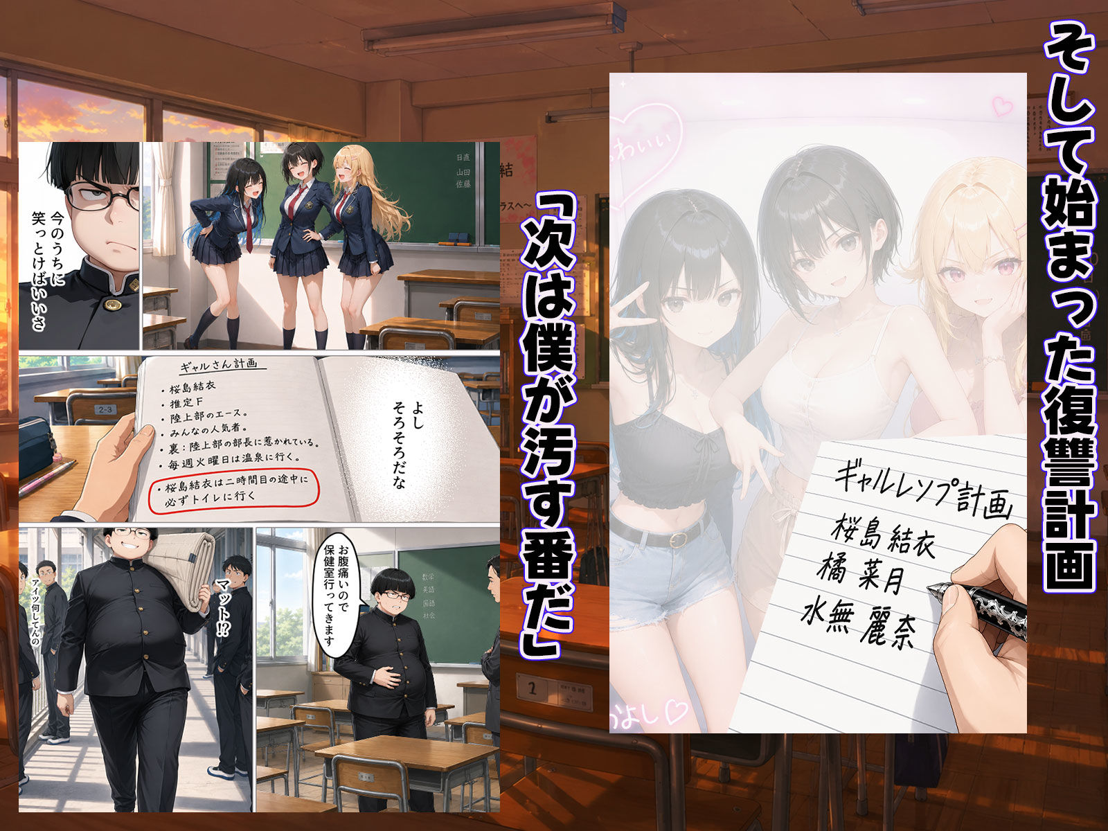 僕をいじめたギャルさん達に復讐する話ーリベンジ結衣編ー - サンプル画像 5