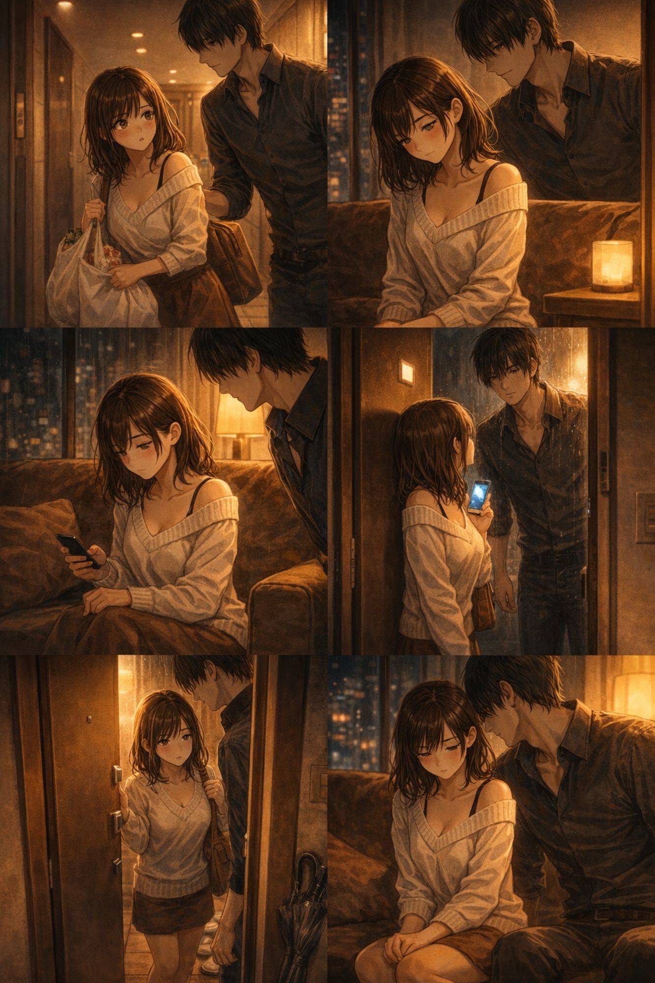 優しい夫がいるのに、隣人に触れられた夜 ―もう戻れない― - サンプル画像 1