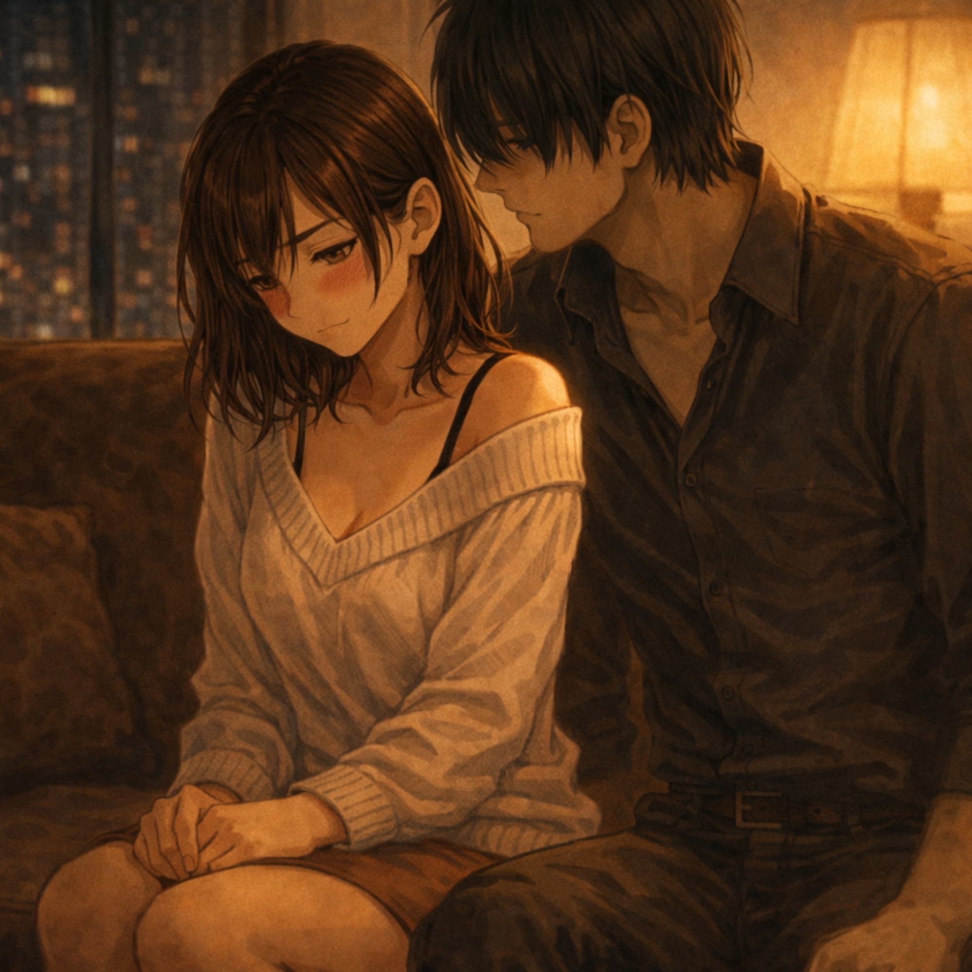 優しい夫がいるのに、隣人に触れられた夜 ―もう戻れない― - サンプル画像 4