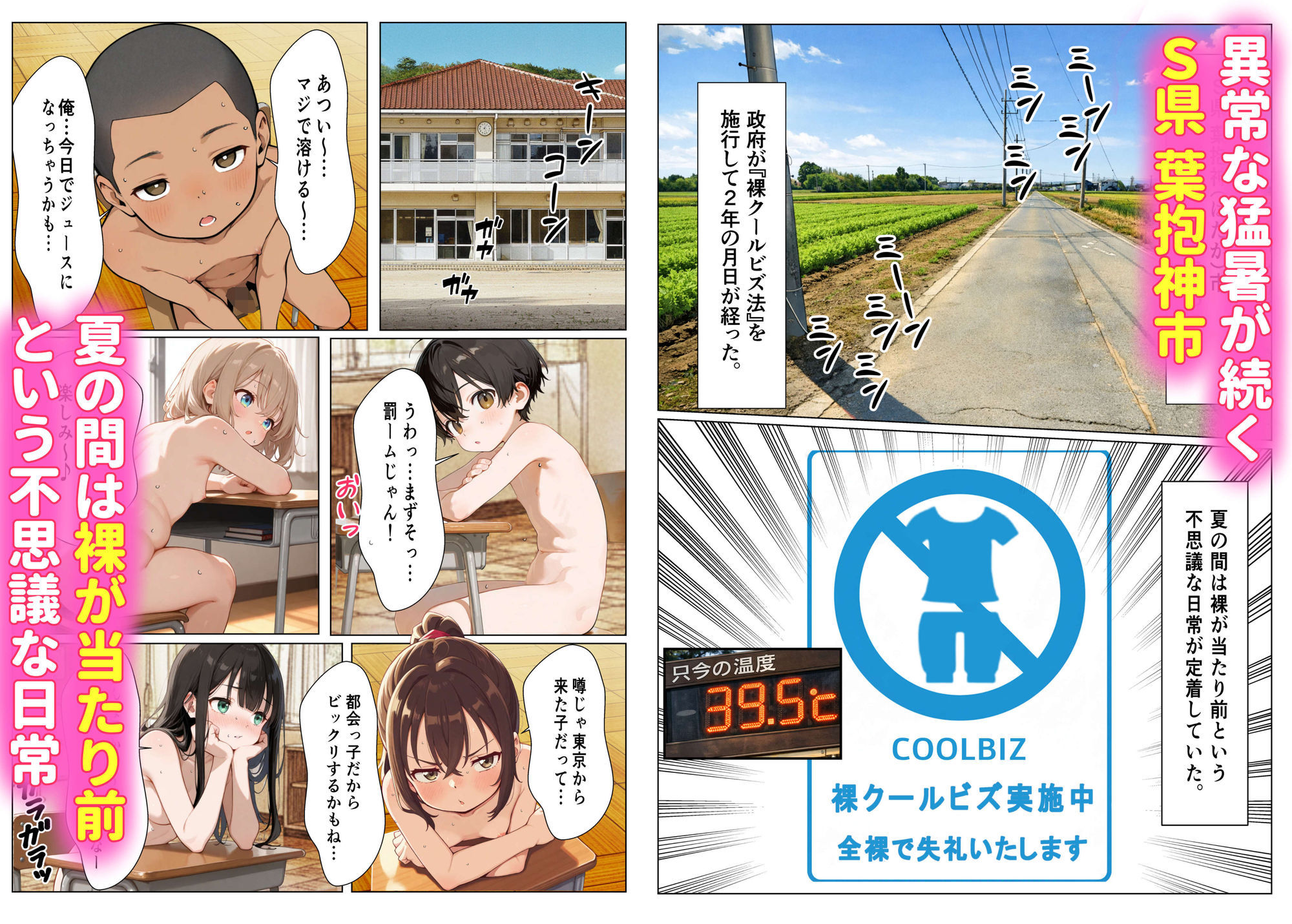 S県H市裸クールビズ - サンプル画像 1