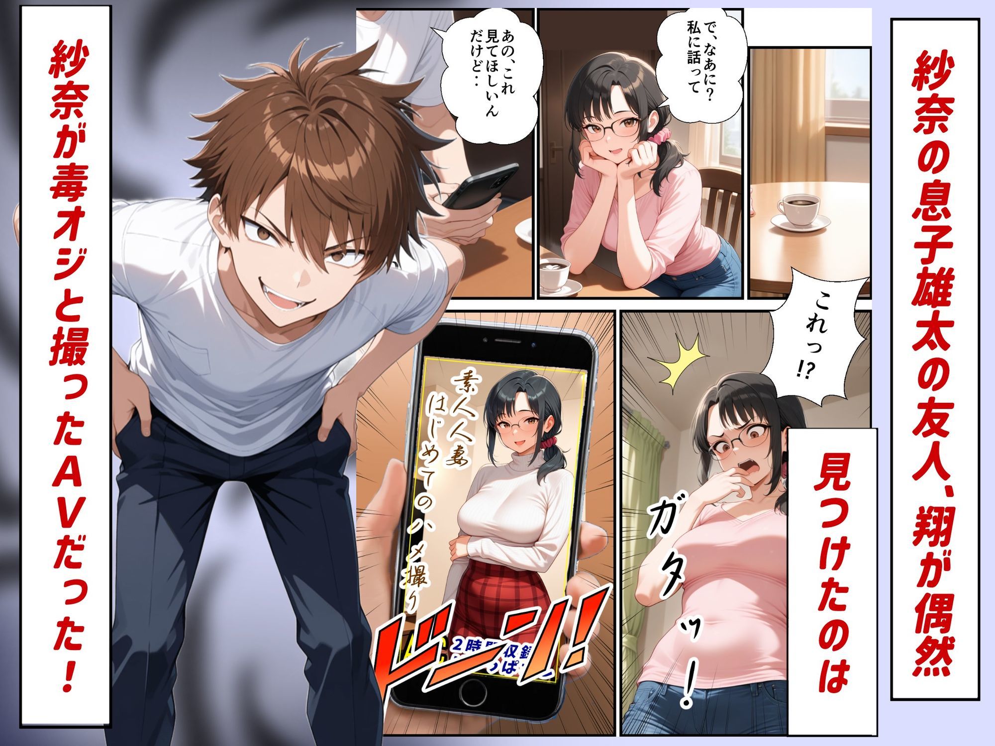 妻が息子の友達とやっちまった件 - サンプル画像 3