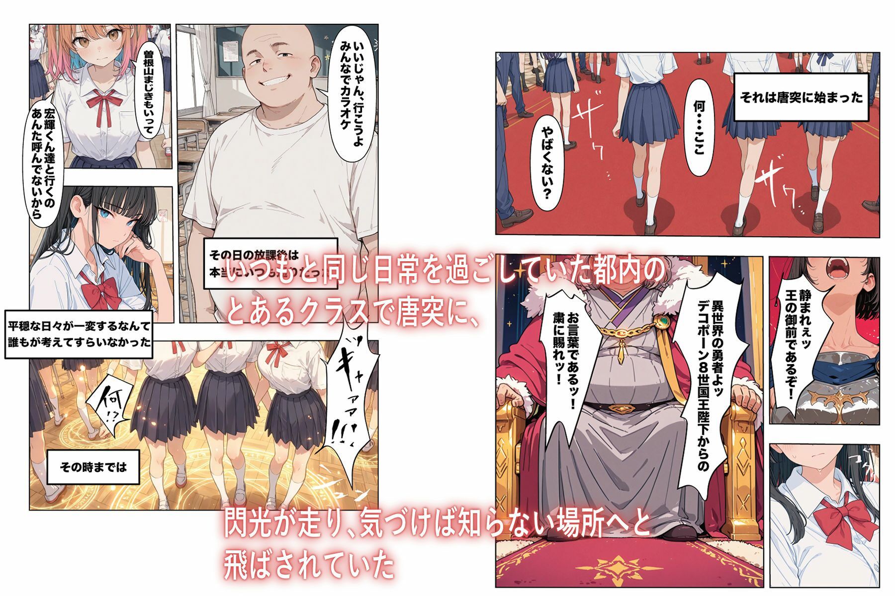 異世界、洗脳クラス - サンプル画像 1