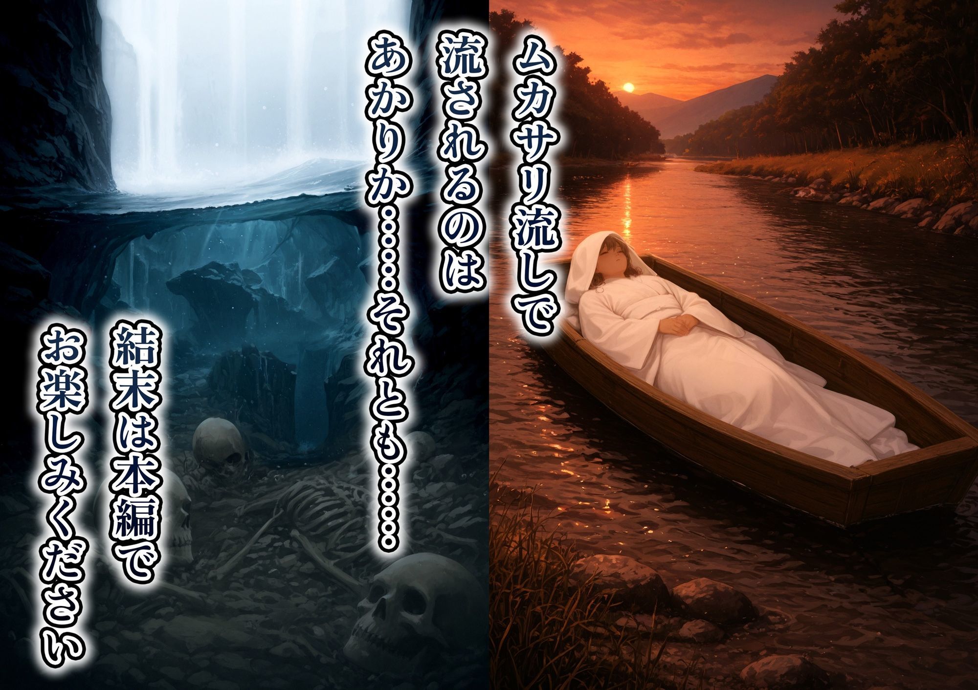 因習村の生贄――褐色の乳母  母乳を噴き出し  絶頂ス――「ムカサリ流し〜総集編〜」 - サンプル画像 9