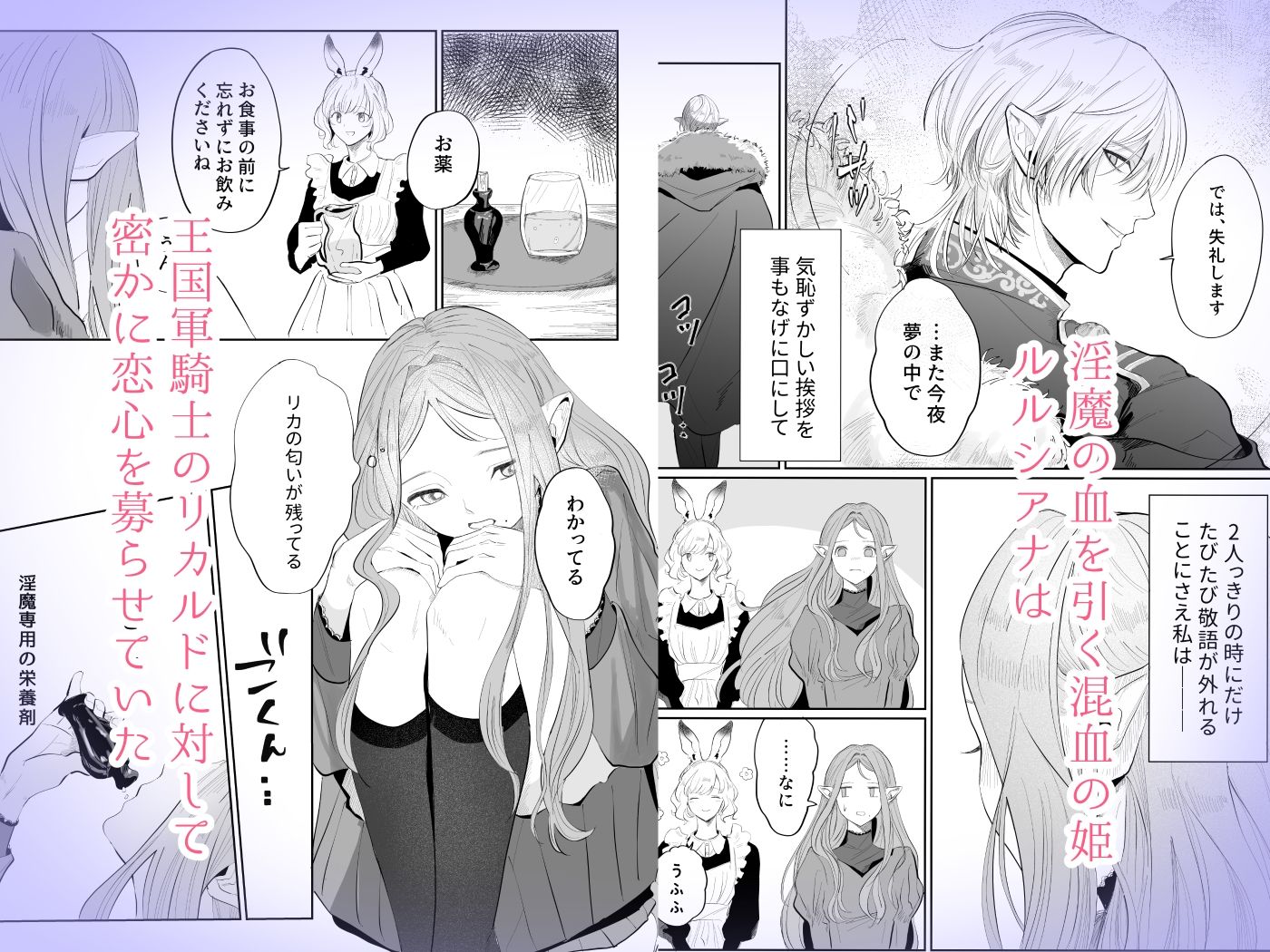 姫様は初恋騎士しか欲しがらない - サンプル画像 1