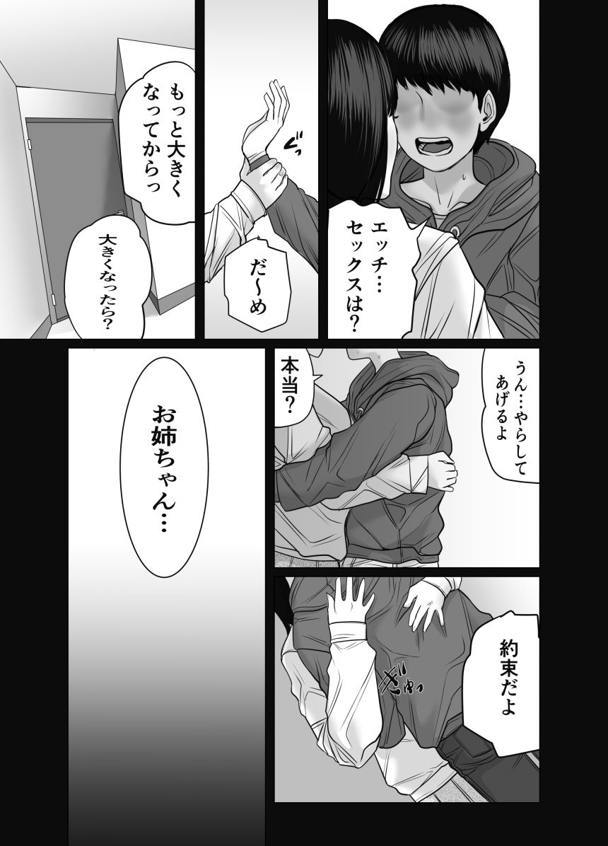 家の中で立ちんぼする姉とそれを買う弟 - サンプル画像 1