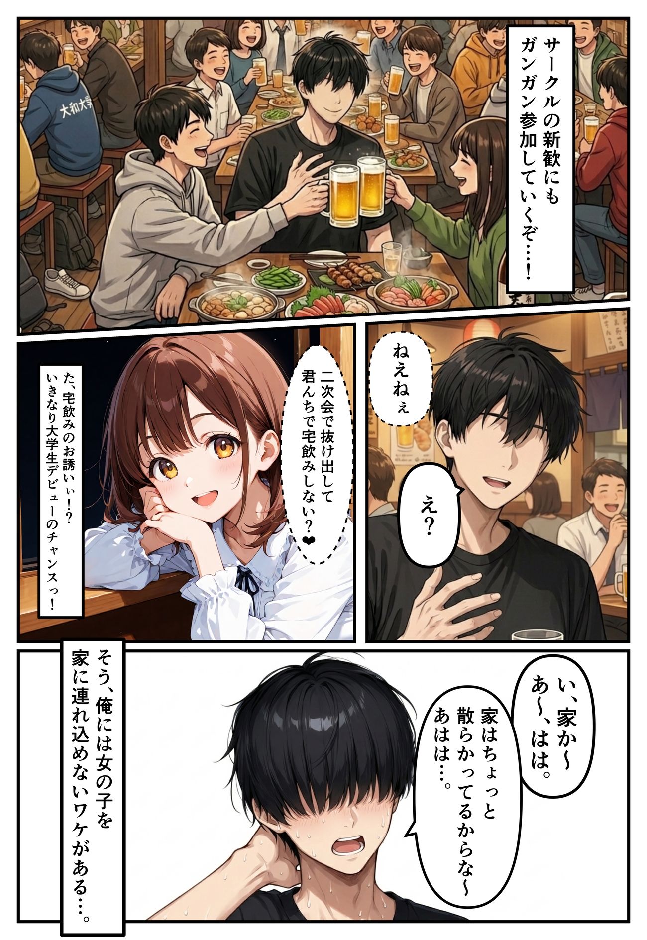 家に入り浸るニート幼馴染に体で支払ってもらう話。 - サンプル画像 4