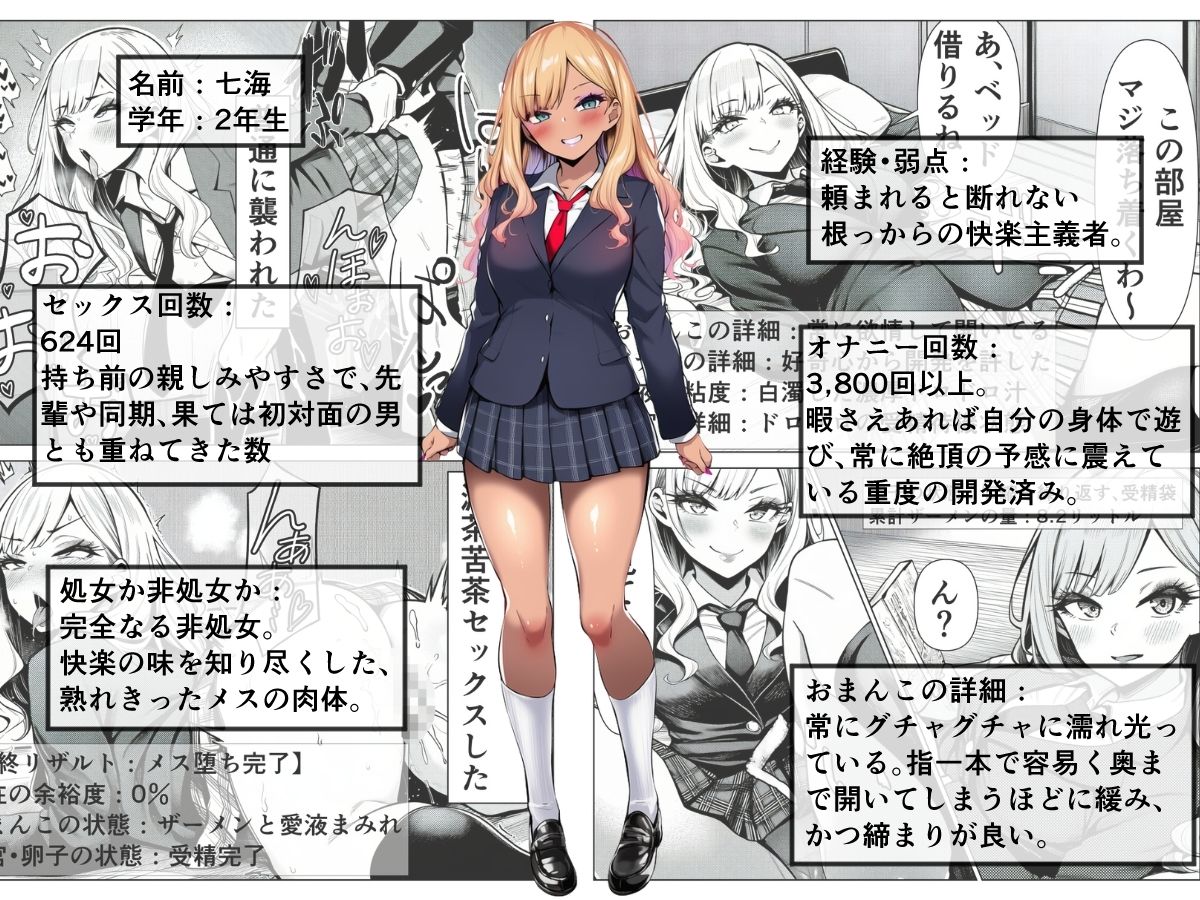 ギャルビッチたちに部屋を溜まり場にされたのでちんぽでわからせる - サンプル画像 3