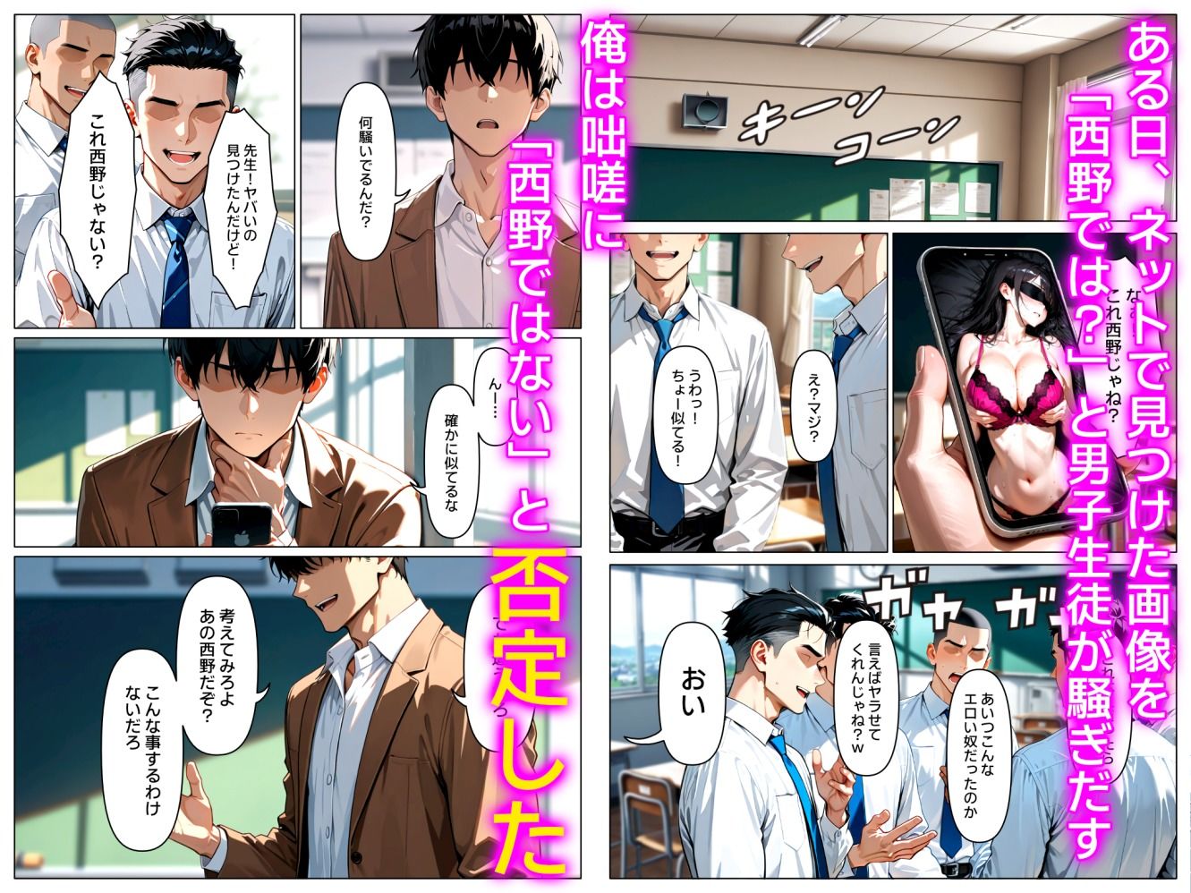 続・裏アカがバレて絶望する教え子を脅迫し、俺の性奴●にする話 - サンプル画像 3