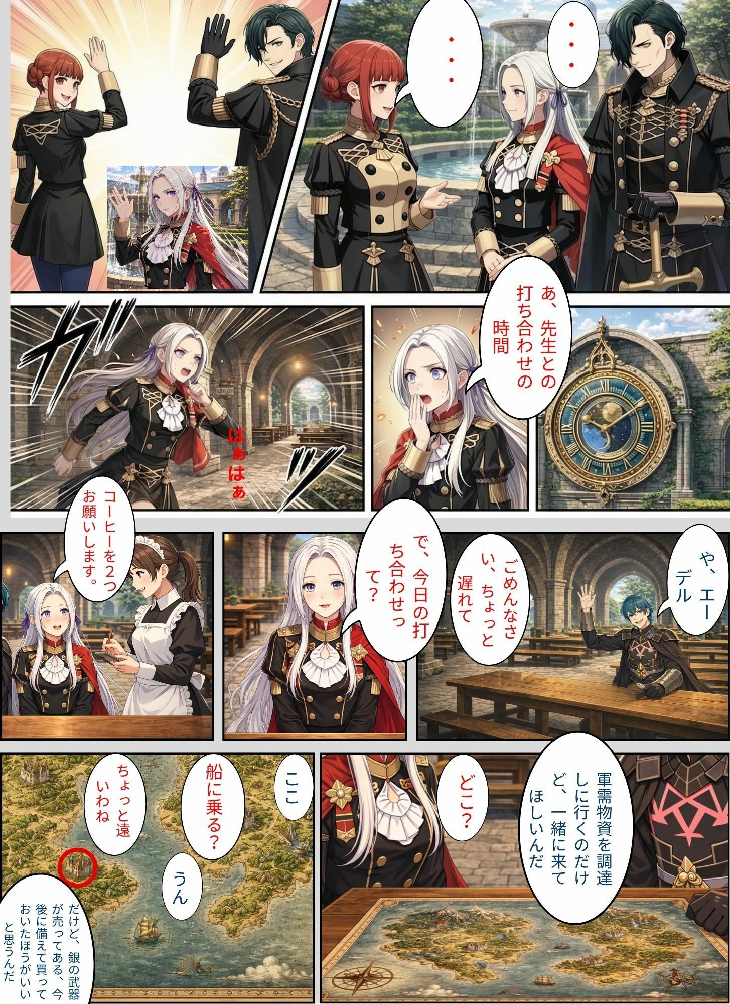 FE 修道院の先生と王様3 - サンプル画像 10