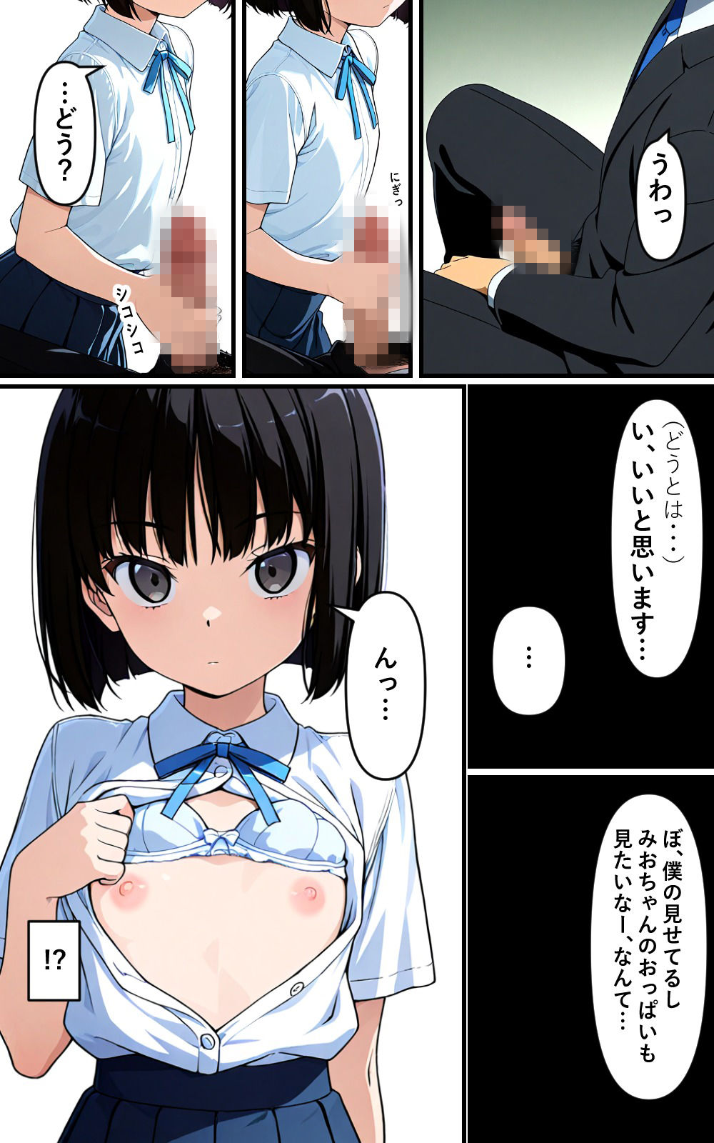 お隣の女学生に慰められる話 - サンプル画像 2