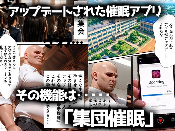 集団催◯アプリ〜性処理生徒会3〜 - サンプル画像 1