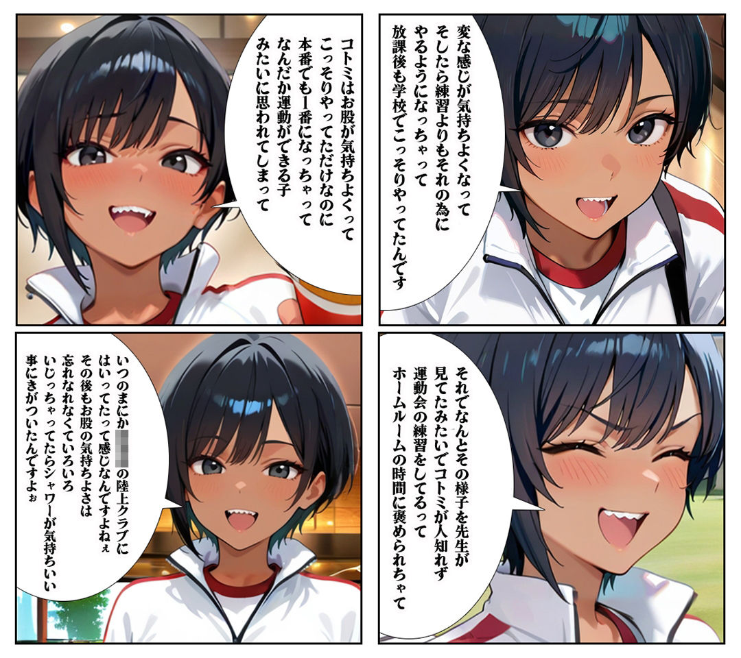 【汚パンツ女学園】第2話ボーイッシュな陸上部の女の子は性への興味が凄かった - サンプル画像 3