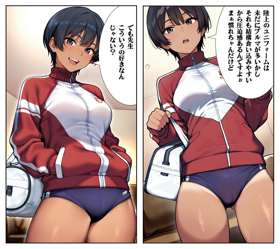 【汚パンツ女学園】第2話ボーイッシュな陸上部の女の子は性への興味が凄かった - サンプル画像 6