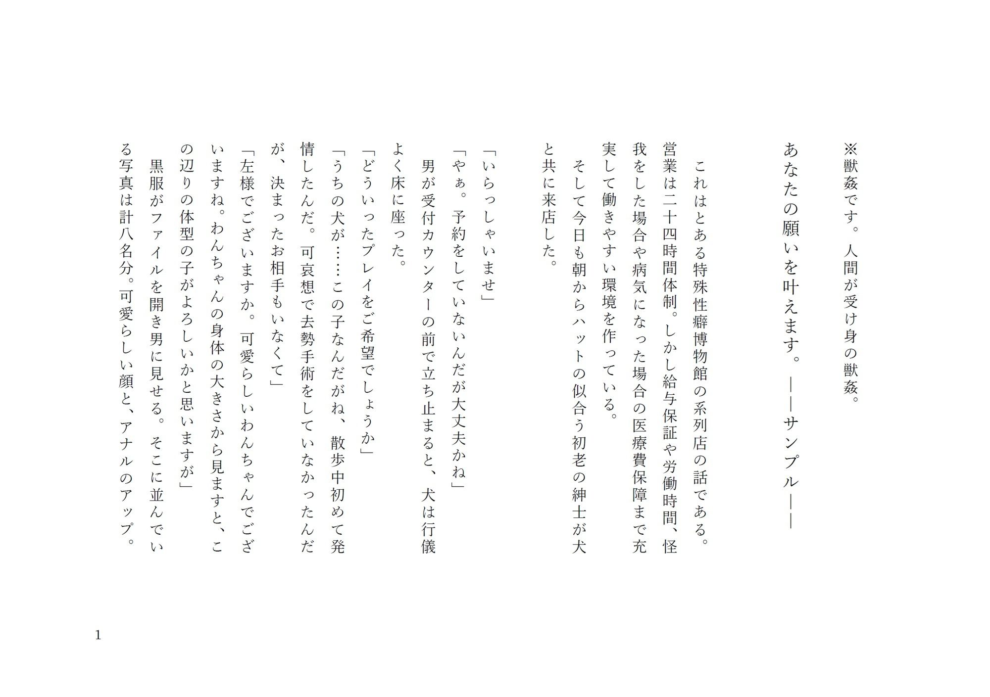 あなたの願いを叶えます。 - サンプル画像 1