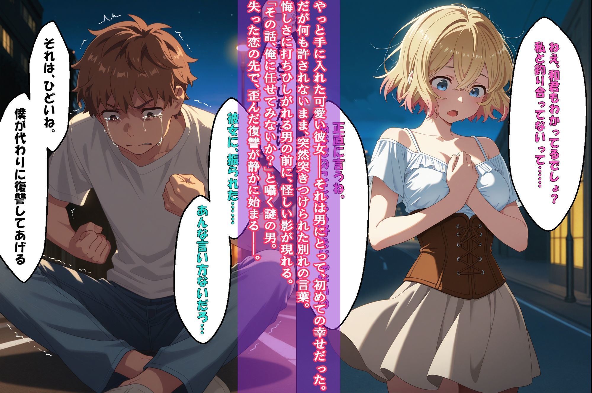 『ナース姿のレンカノ、禁断病棟へ』（水〇千鶴）＆『別れた代償、元カノ崩壊』（七〇麻実）2冊セット、動画13本 - サンプル画像 6