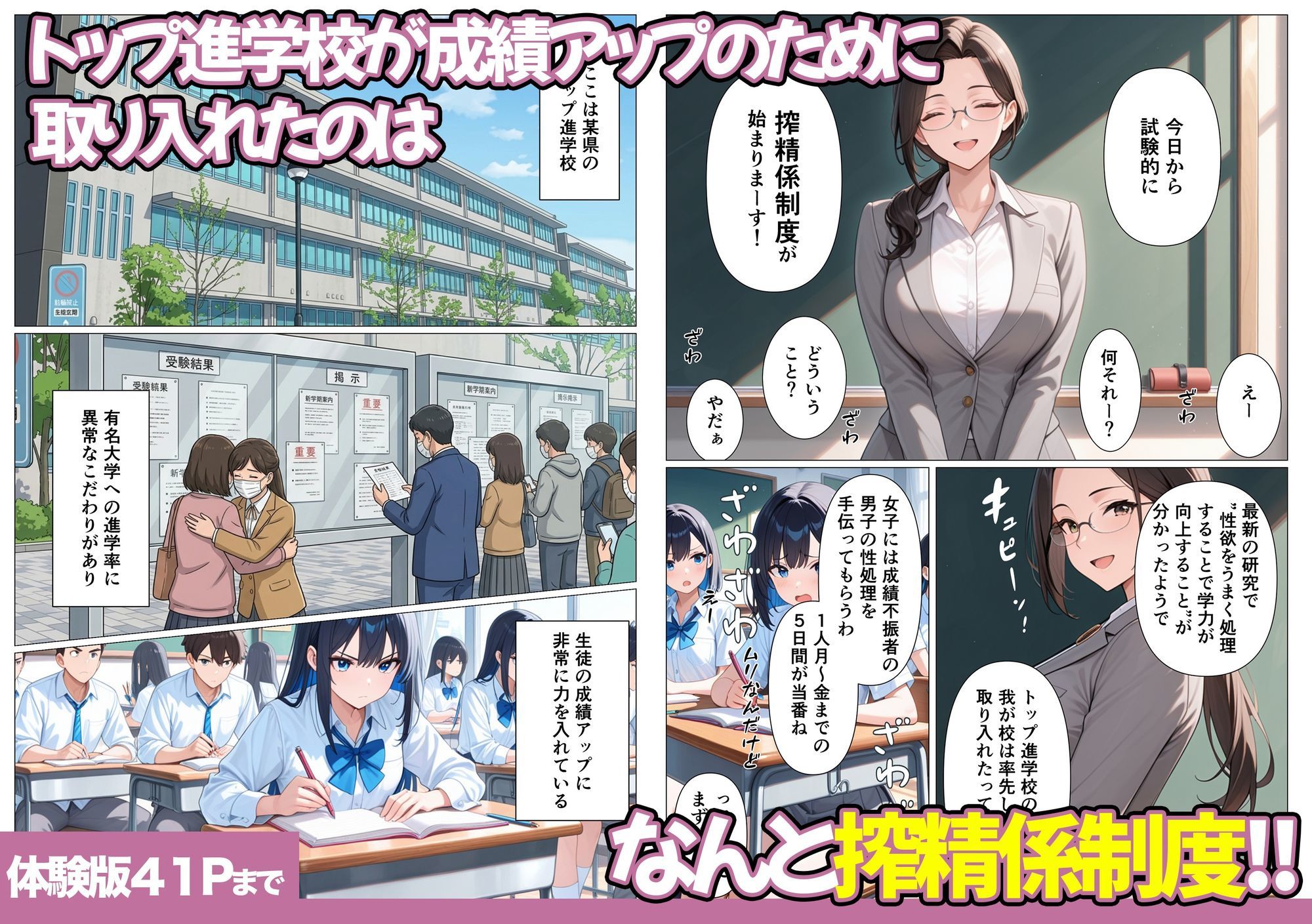 5日後に搾精係に任命されたデカ尻クールギャルとイチャラブセックスする話 - サンプル画像 2