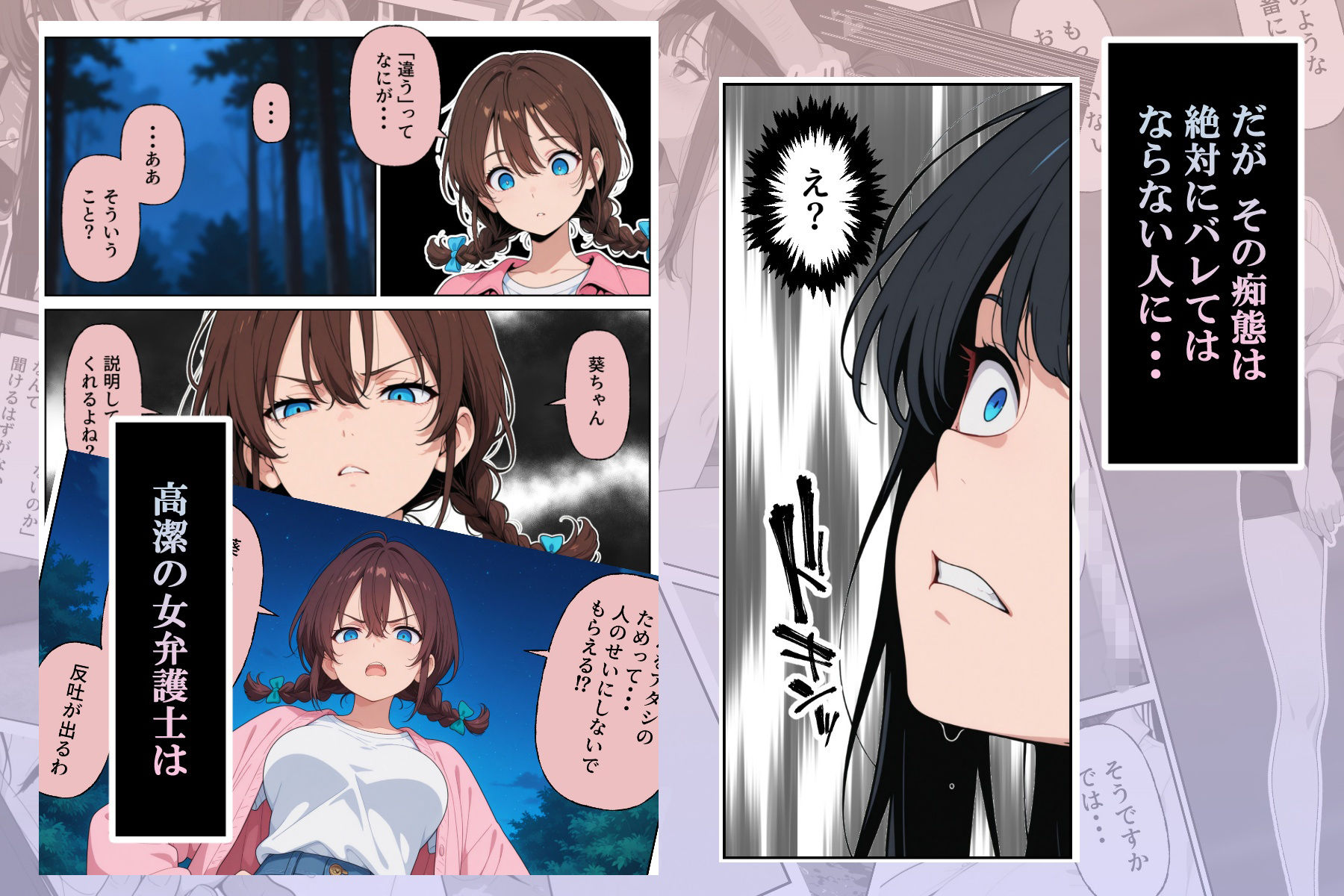 性犯罪者と戦う女弁護士 自分がハメられてメス堕ち人生終了 - サンプル画像 7