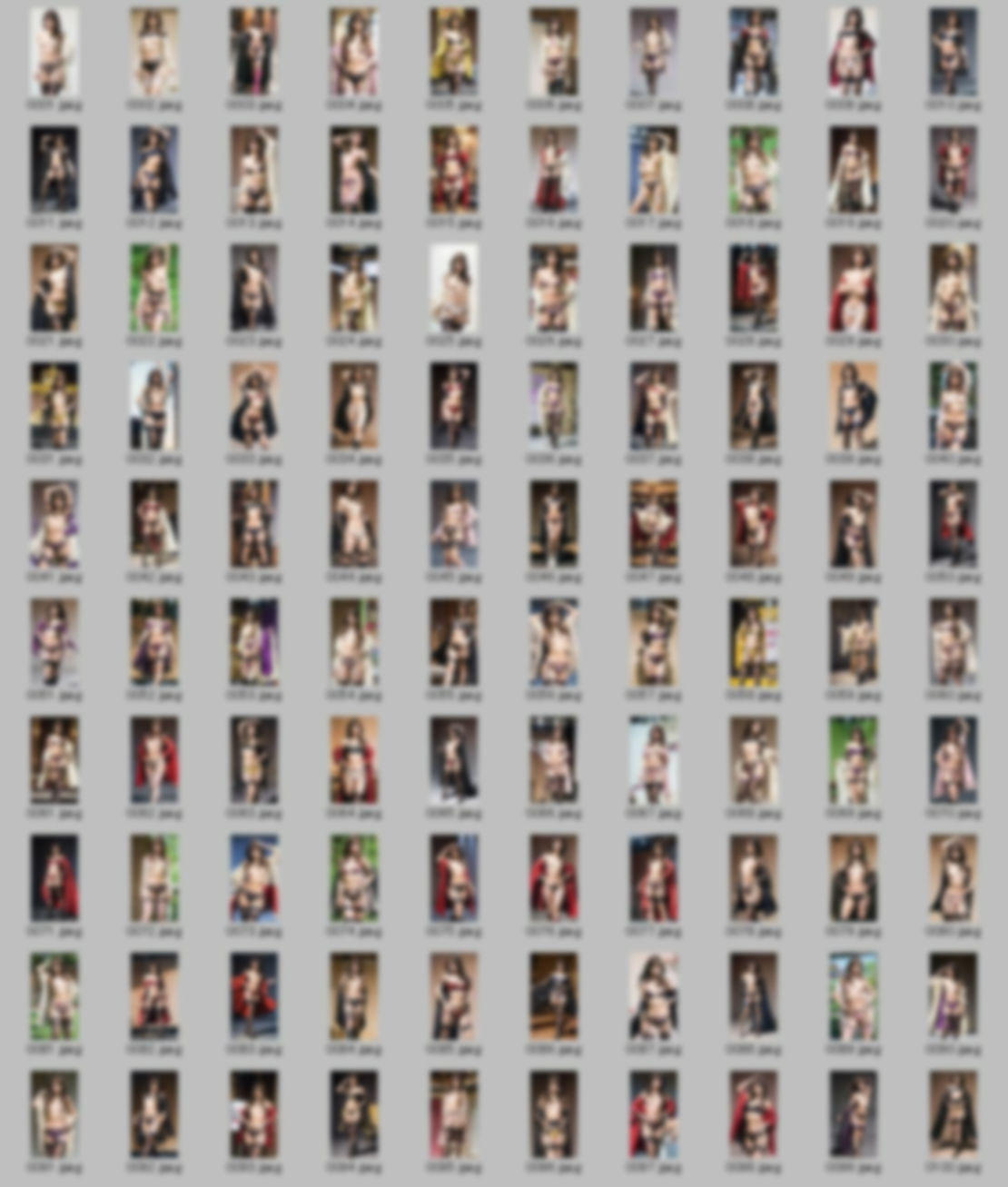 【AI実写】誰かに似ている？ 【実写風AIセクシーランジェリー（トップレス有り）】Vol.1 - サンプル画像 6