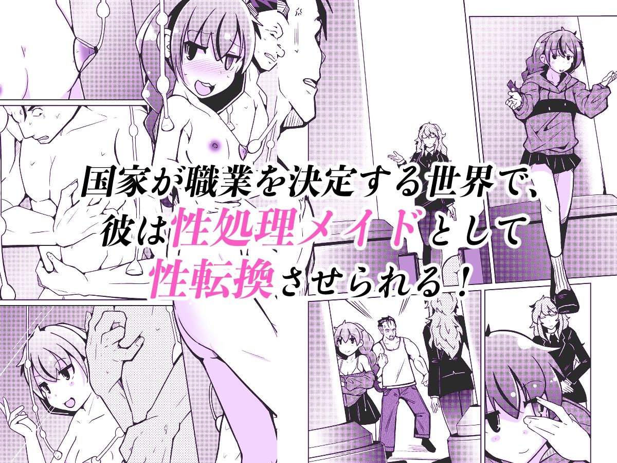 国家による性別交換  俺の適正職は性処理メイド、彼女は… - サンプル画像 1
