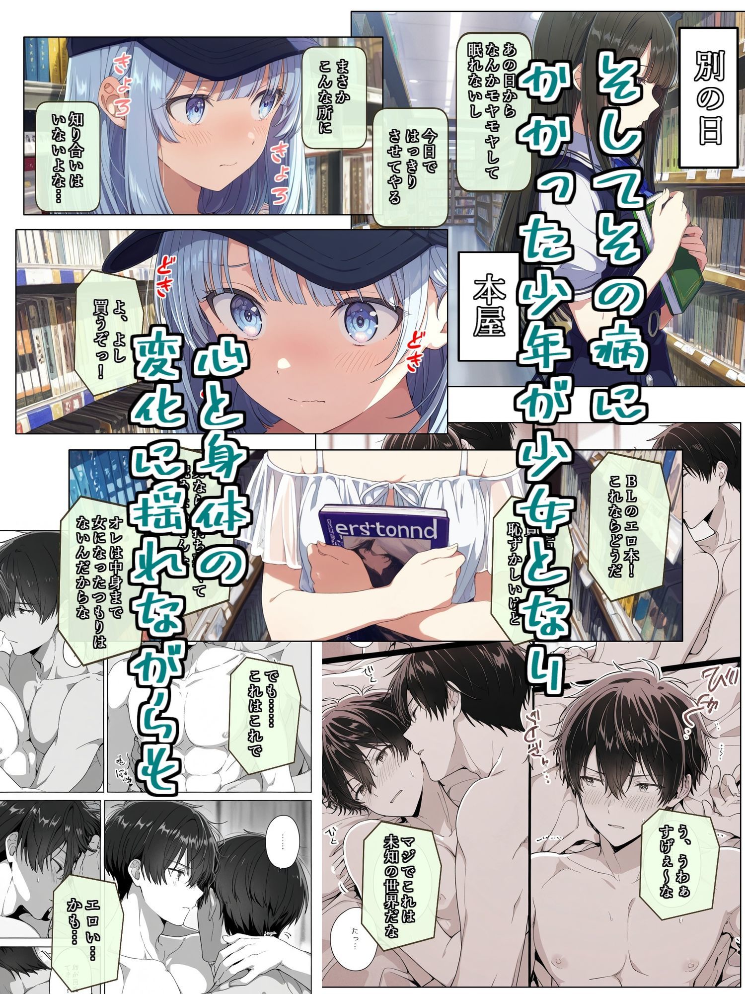 TSしたオレは親友と精神的BLに突入する！？ - サンプル画像 2