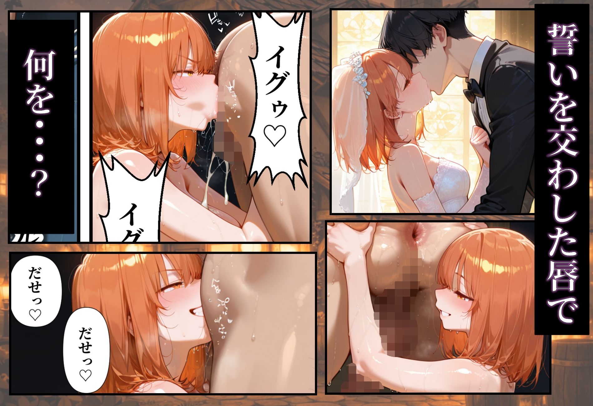 〜村の淫臭〜 村の娼婦は幼馴染 - サンプル画像 3