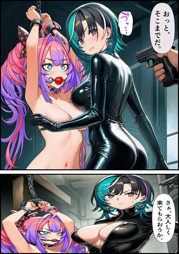 W潜入捜査官  輪〇千速・綺〇羅々ヴィヴィ - サンプル画像 8