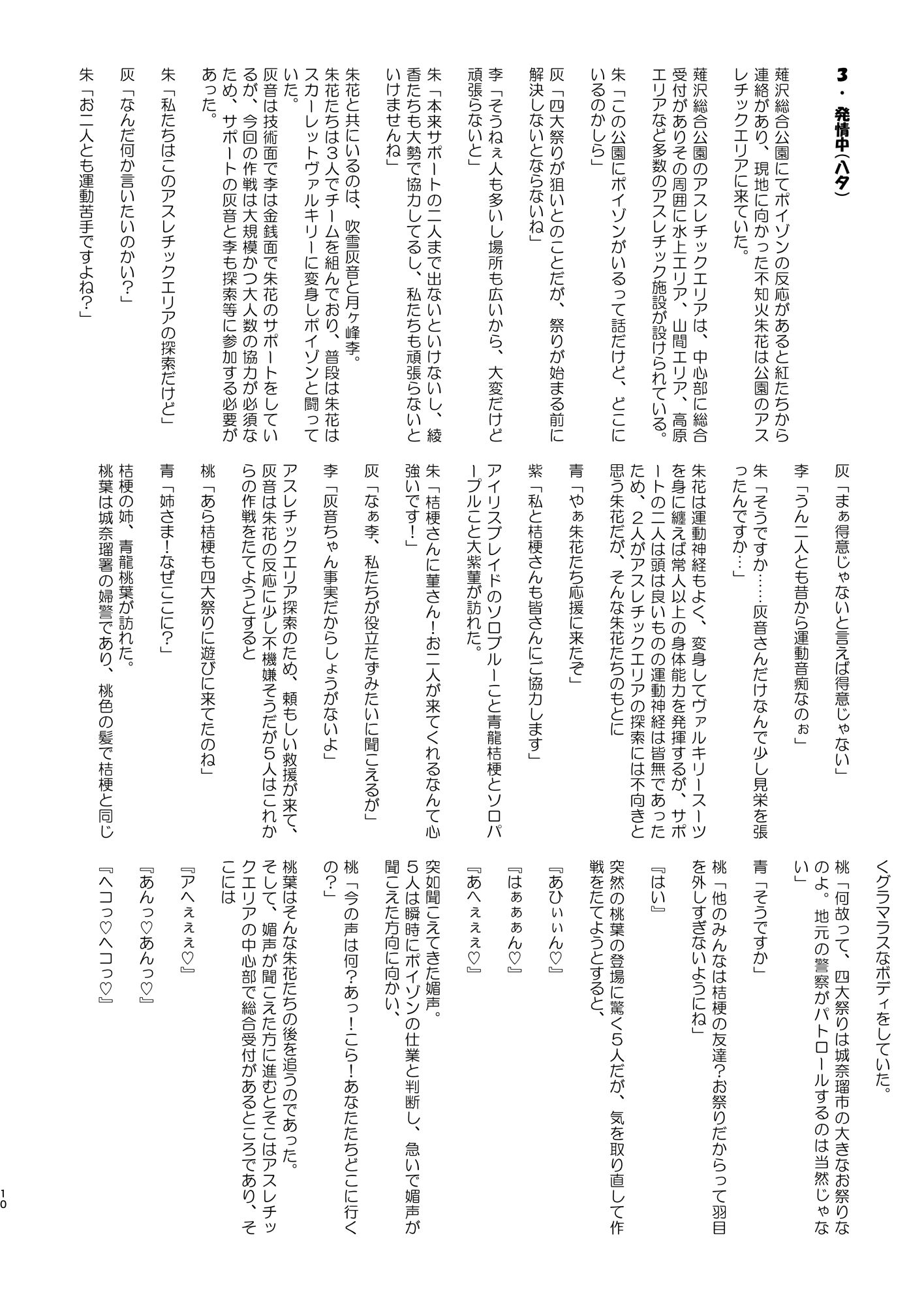 エージェントシリウス×SS03 外伝コラボ何でもヤリ放題パークライフ - サンプル画像 3