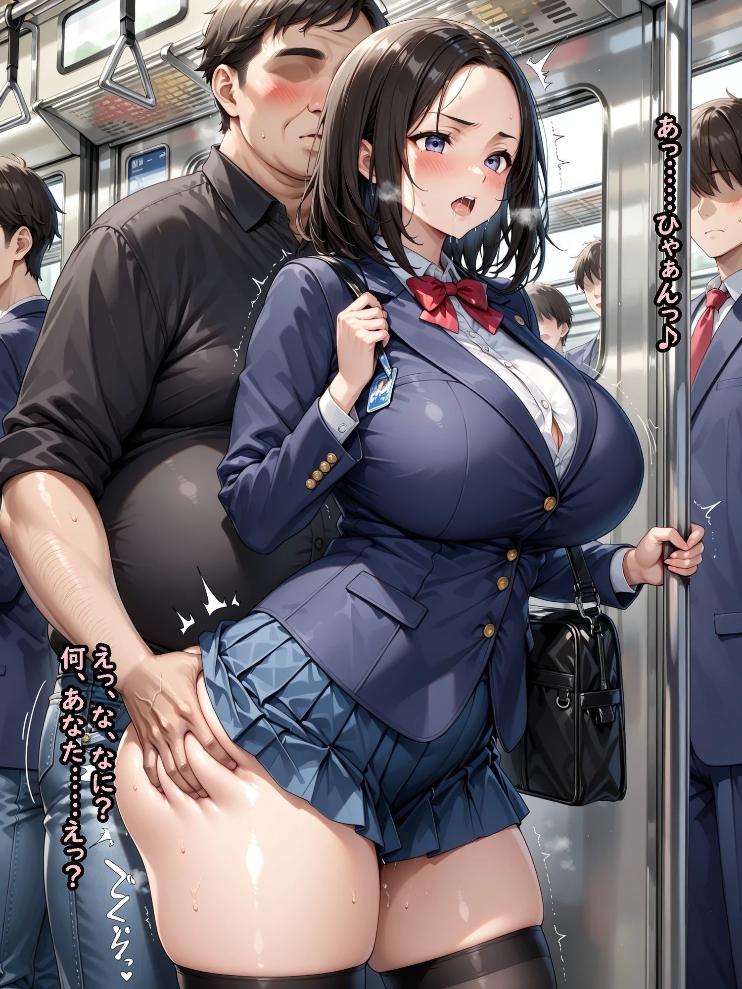 バ先の人妻ななこさんがデカチンに堕ちるまで 8 - サンプル画像 2