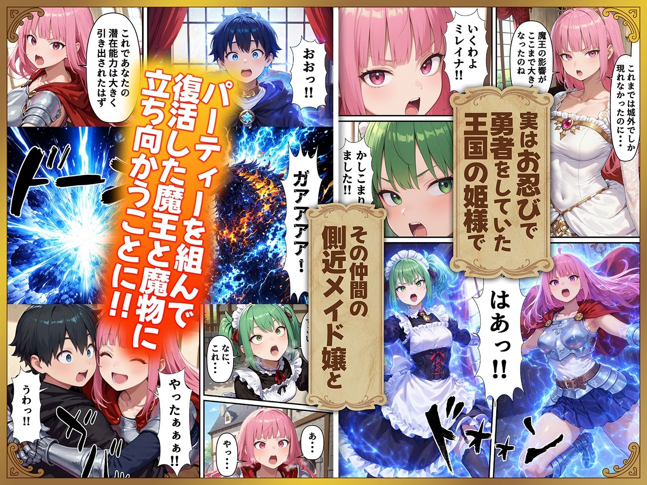 姫様、勇者やってます（極秘） - サンプル画像 2