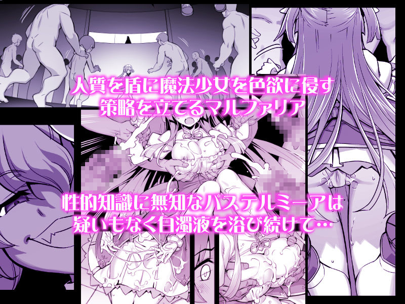 魔法少女は淫欲に堕ちる  色欲のアモディマ誕生編 - サンプル画像 3