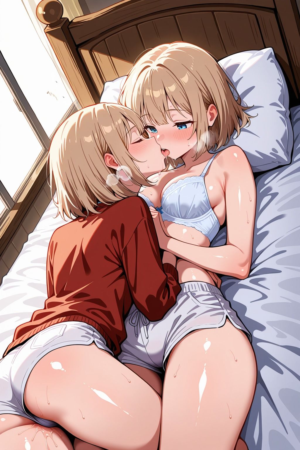 ノーパン双子の誘惑〜気持ちよさ2倍の絶頂〜 - サンプル画像 9