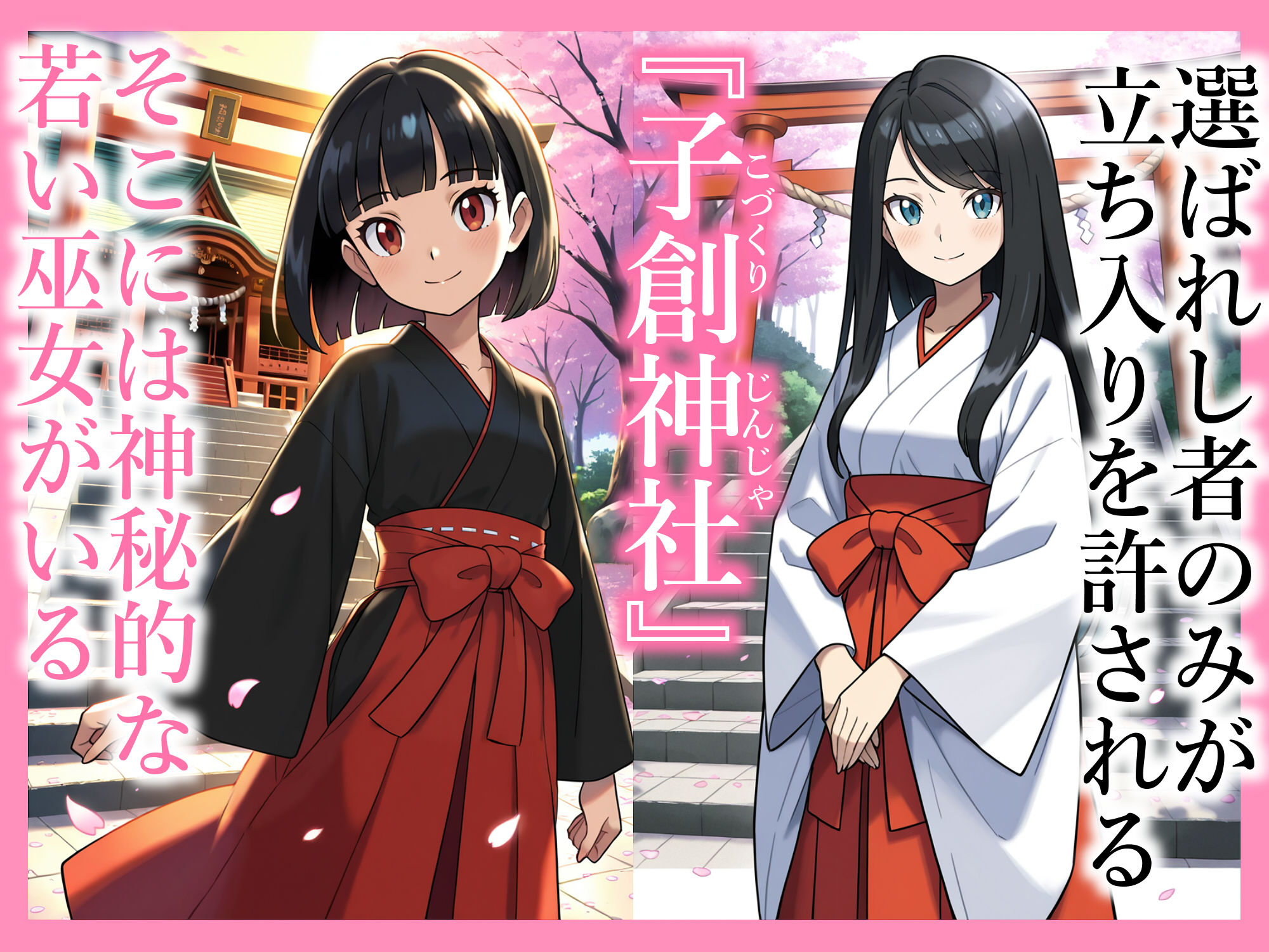秘境神社の巫女【親子丼種付け物語】総集編 - サンプル画像 2
