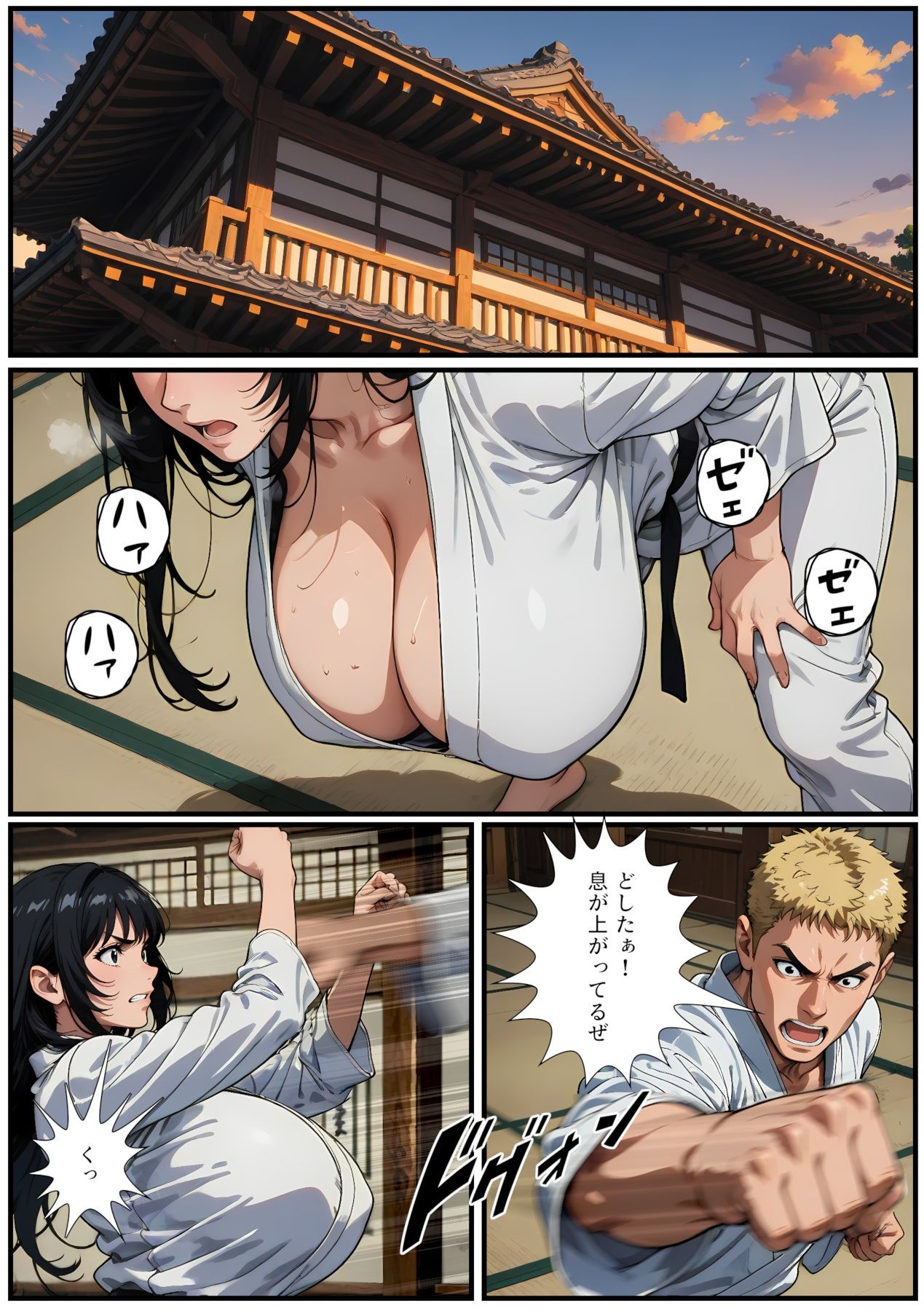 楓先生の敗北 - サンプル画像 1