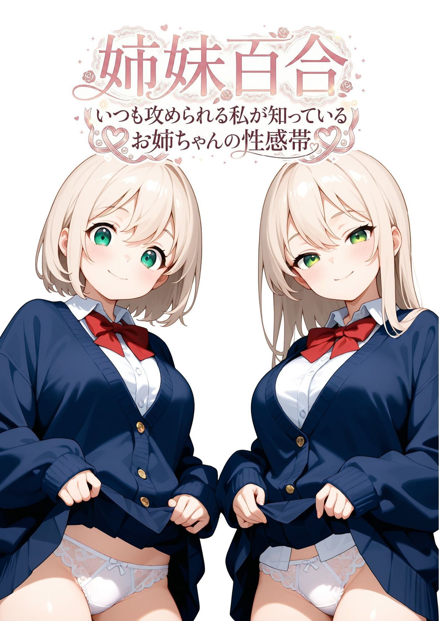 姉妹百合 - サンプル画像 1