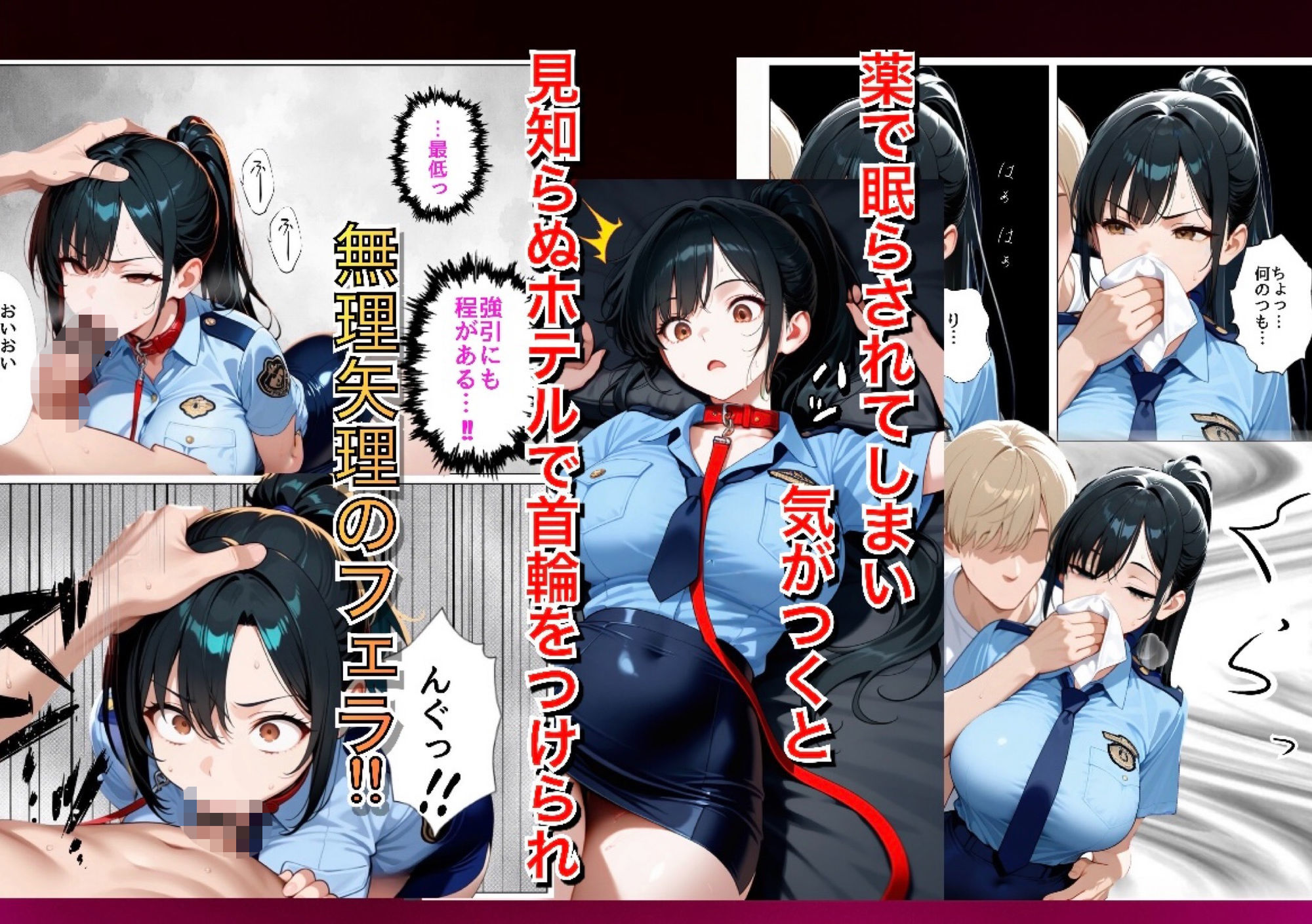 男嫌いな新卒警官を監×してマゾメス化させた結果 - サンプル画像 4