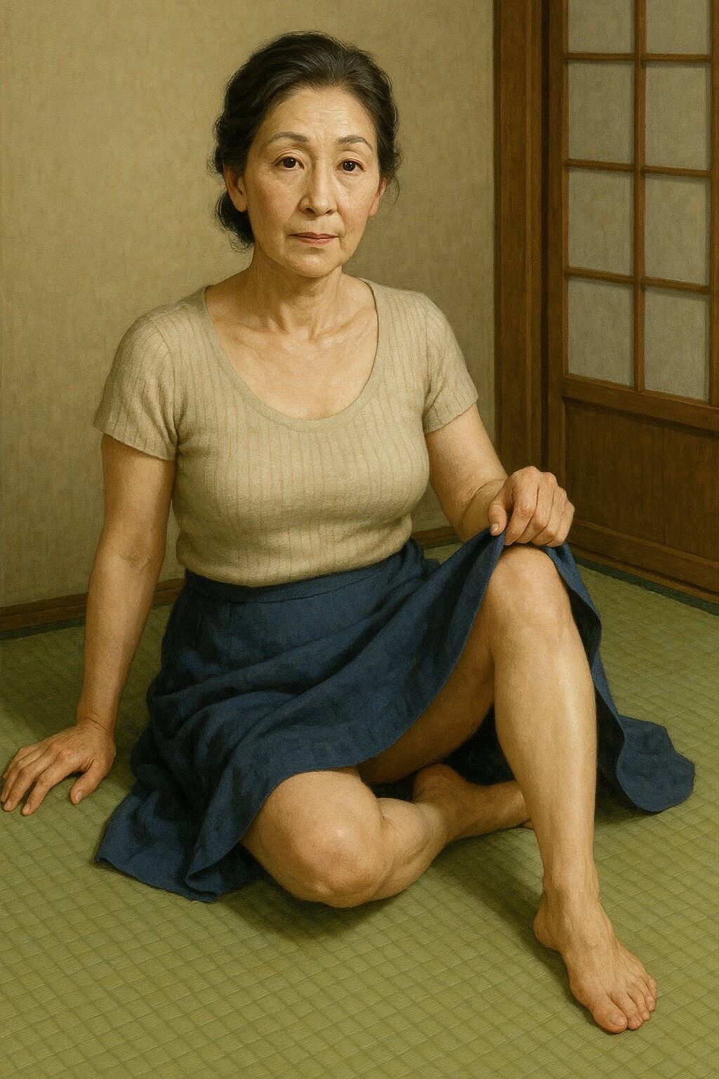 妙子と弘 4  朝の芯仕事──擦って、練って、通す - サンプル画像 4