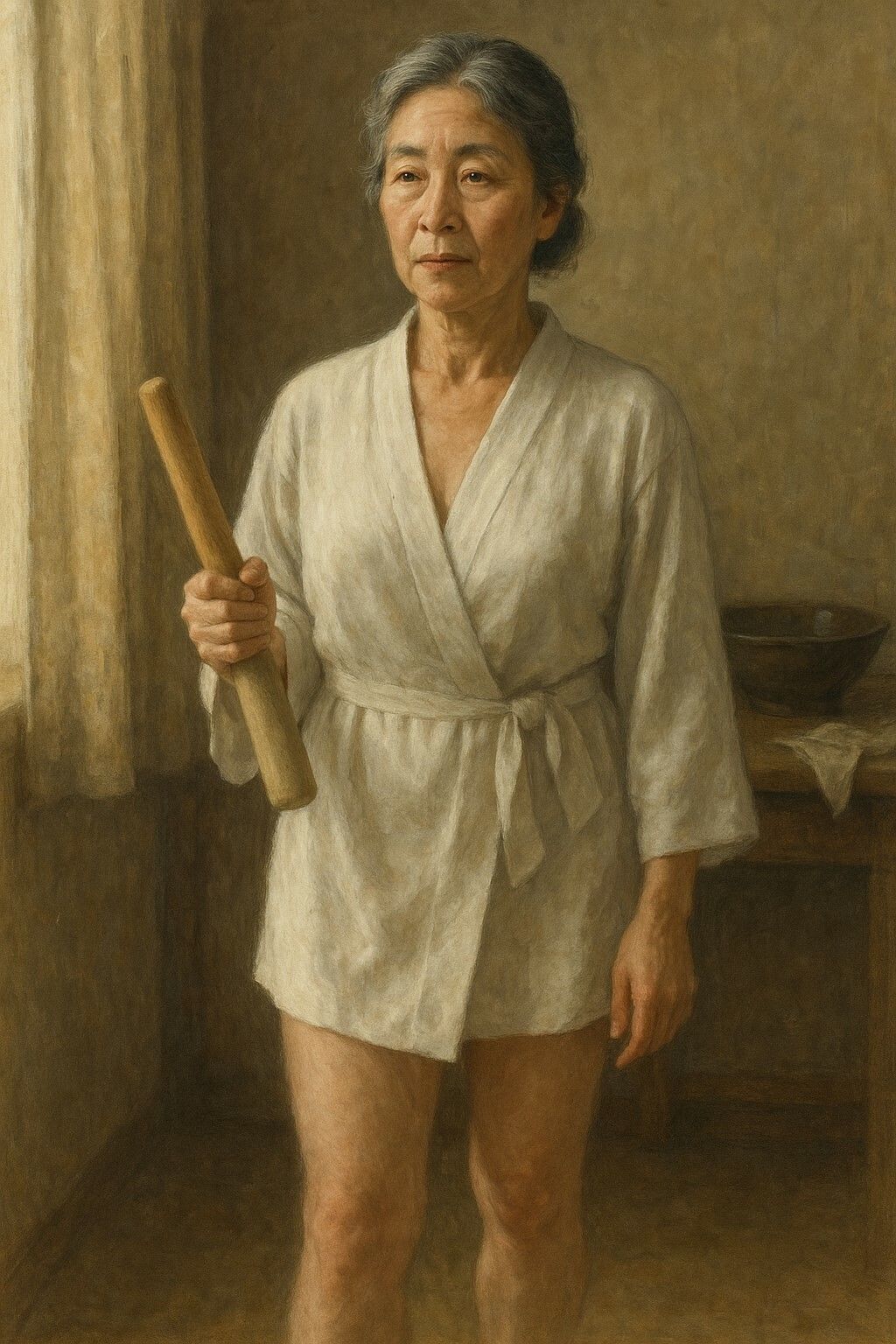 妙子と弘 4  朝の芯仕事──擦って、練って、通す - サンプル画像 5