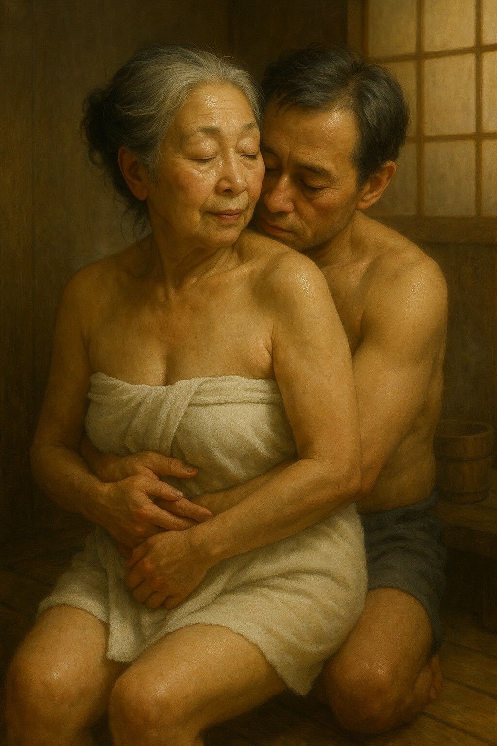 妙子と弘 4  朝の芯仕事──擦って、練って、通す - サンプル画像 8